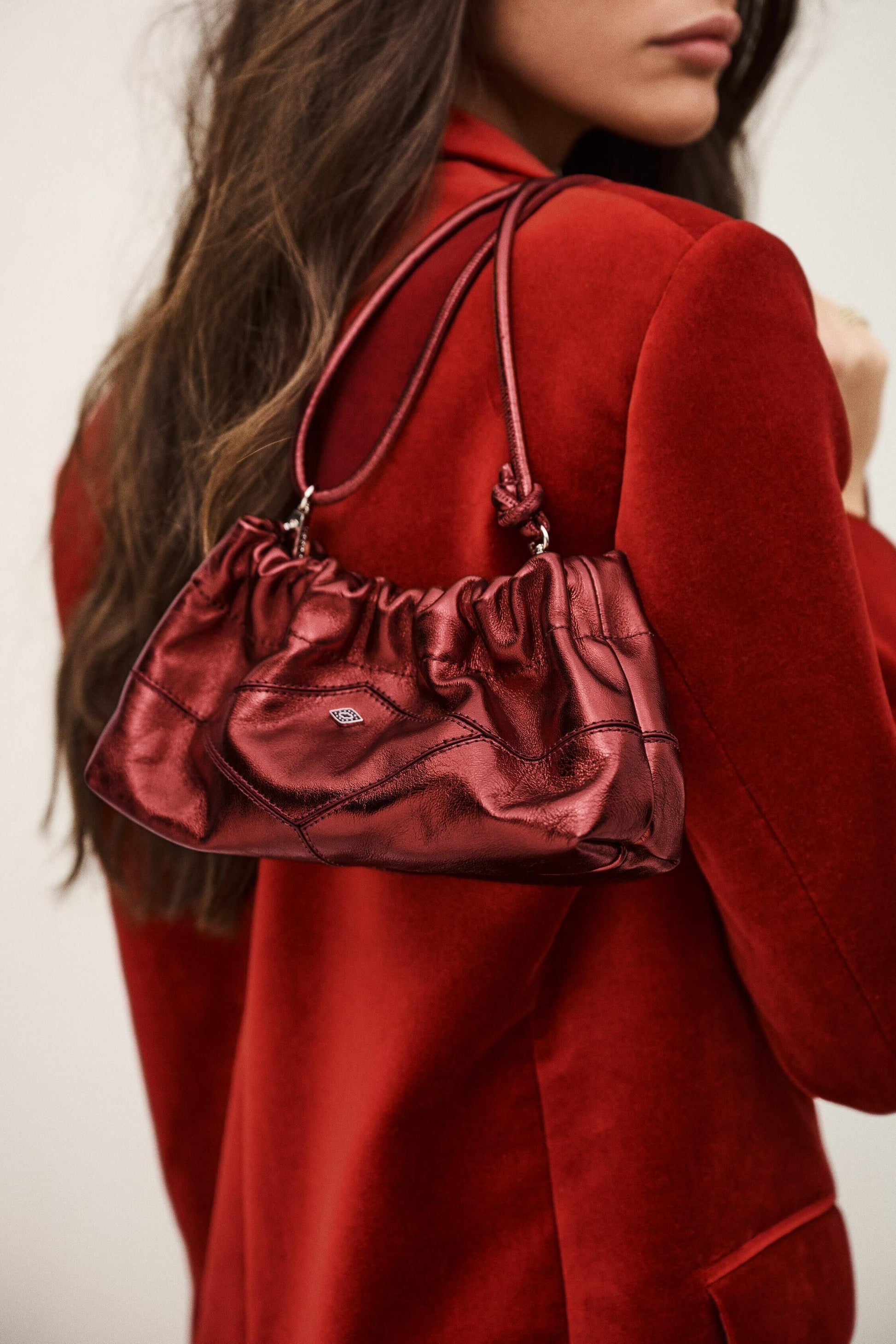 ba&sh Bag June Red