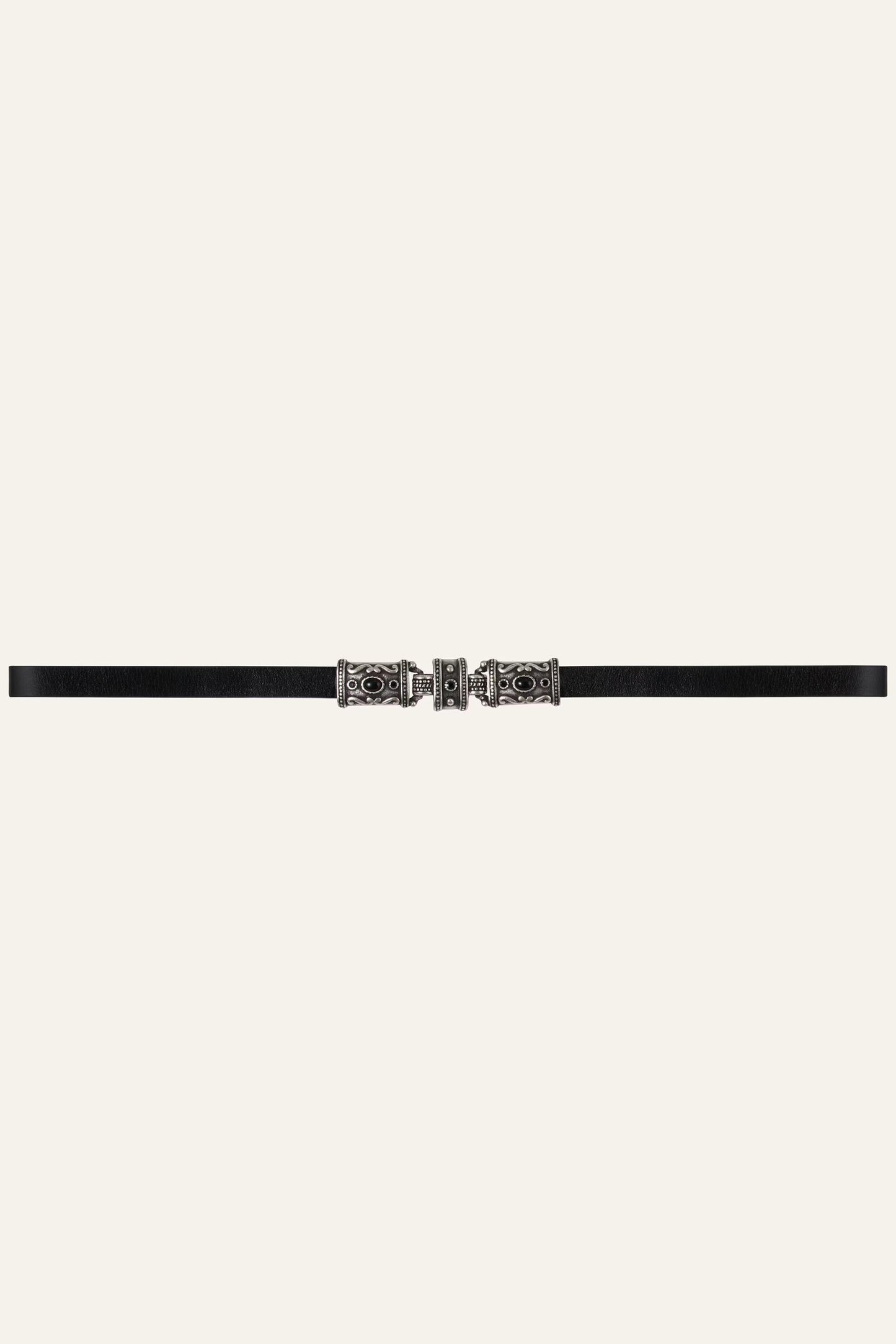 ba&sh Leather Belt Bara Black