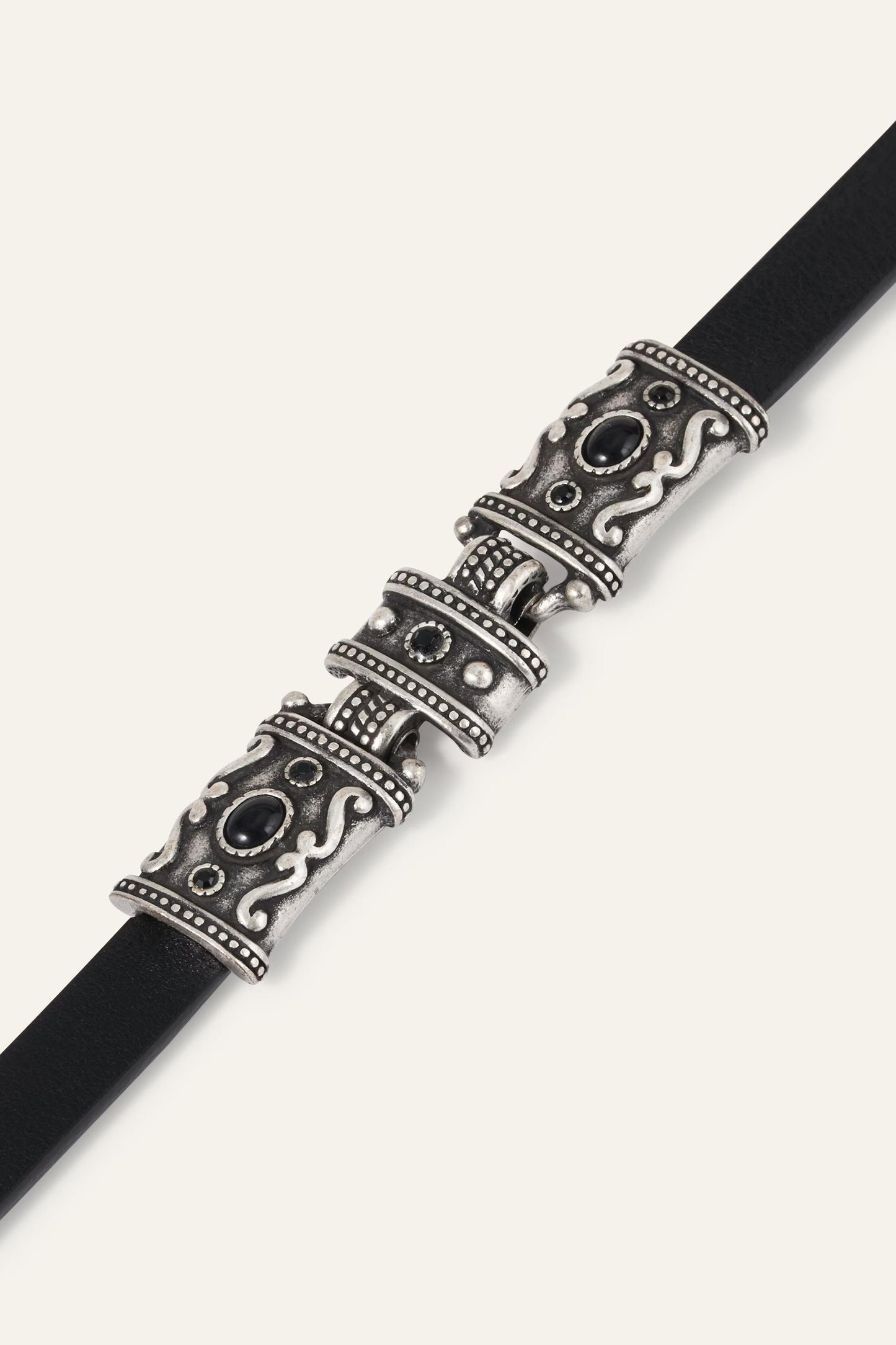 ba&sh Leather Belt Bara Black