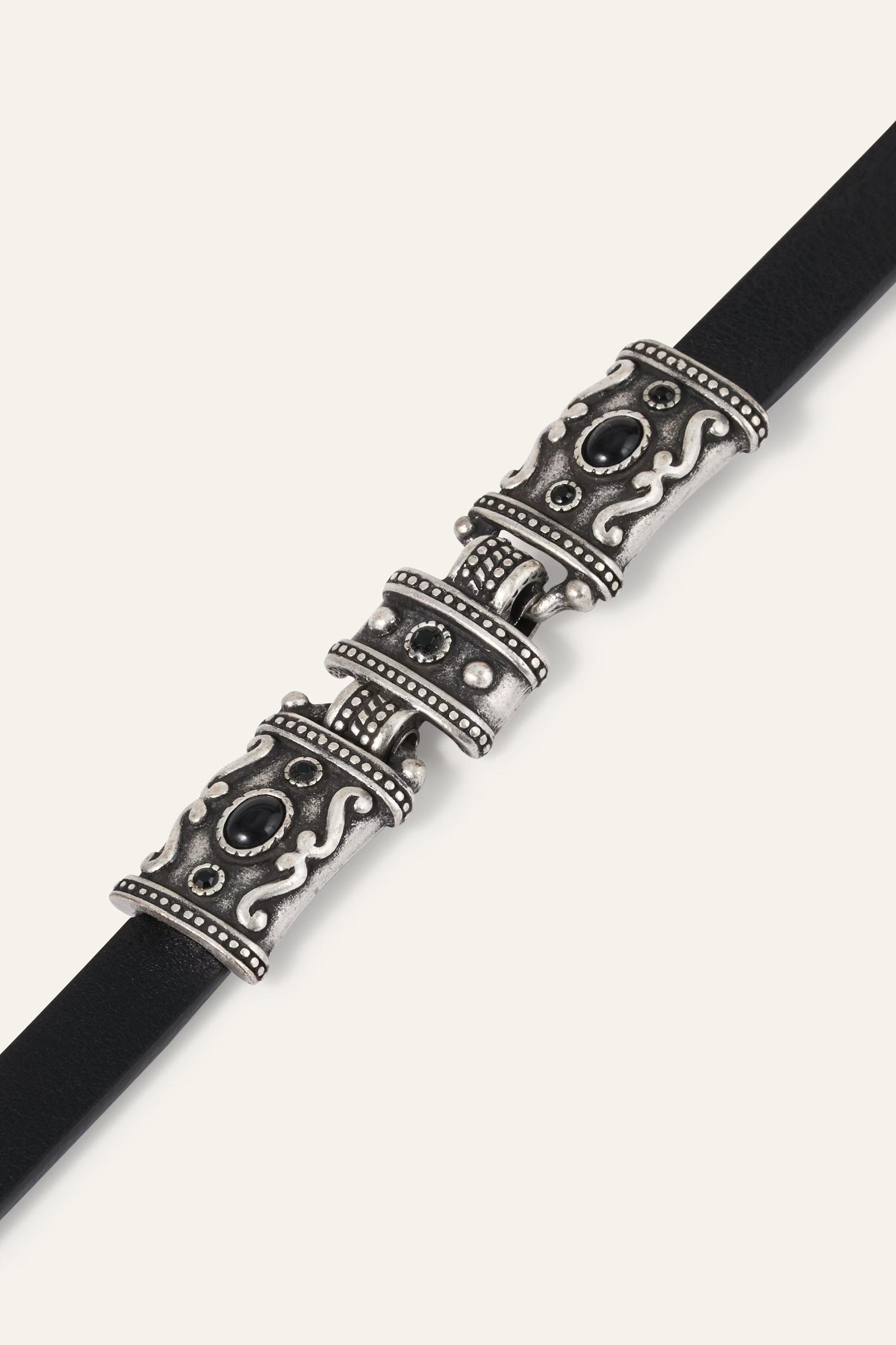 ba&sh Leather Belt Bara Black