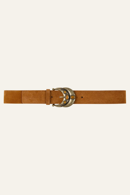 ba&sh Wide Belt Bolbi Brown