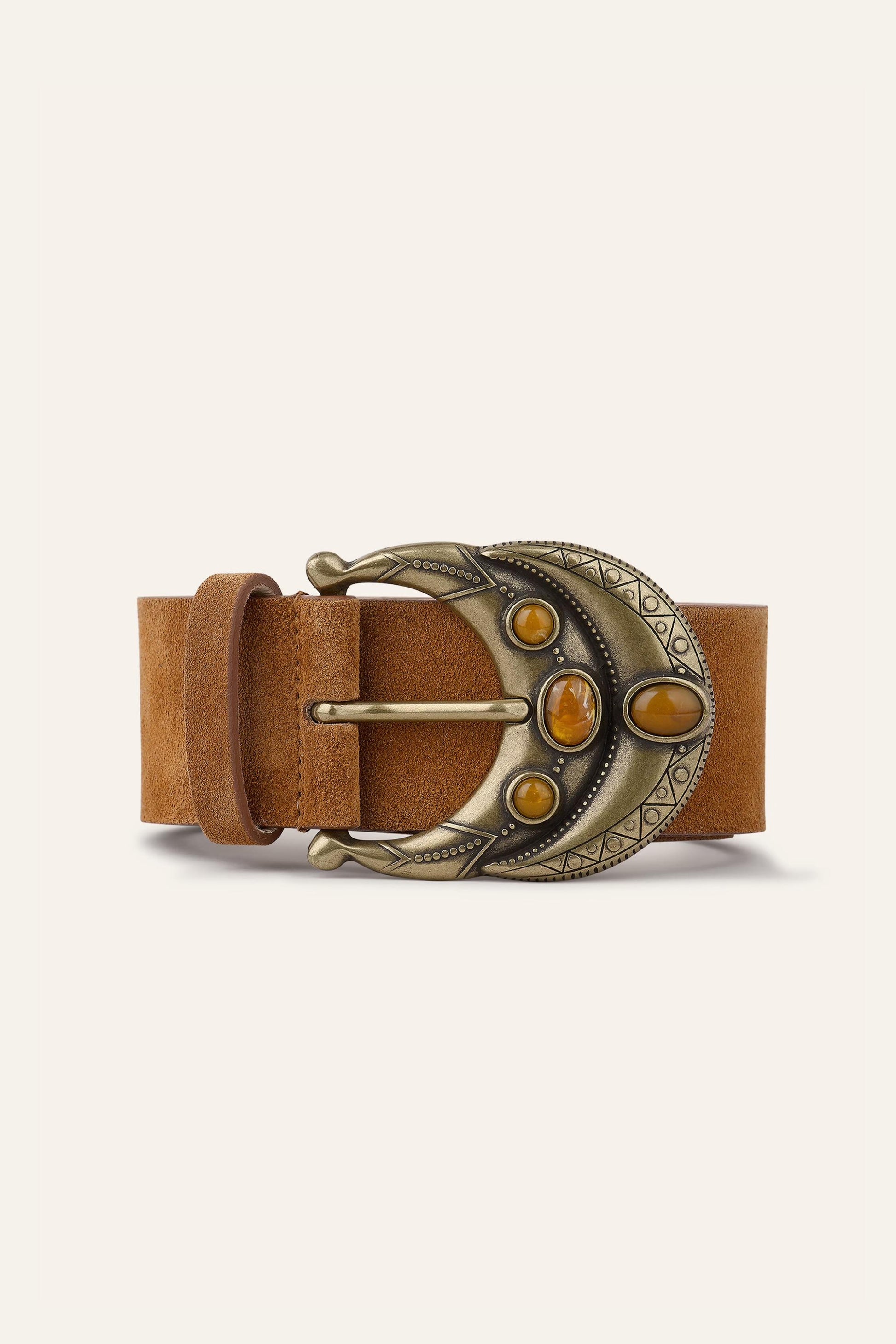 ba&sh Wide Belt Bolbi Brown
