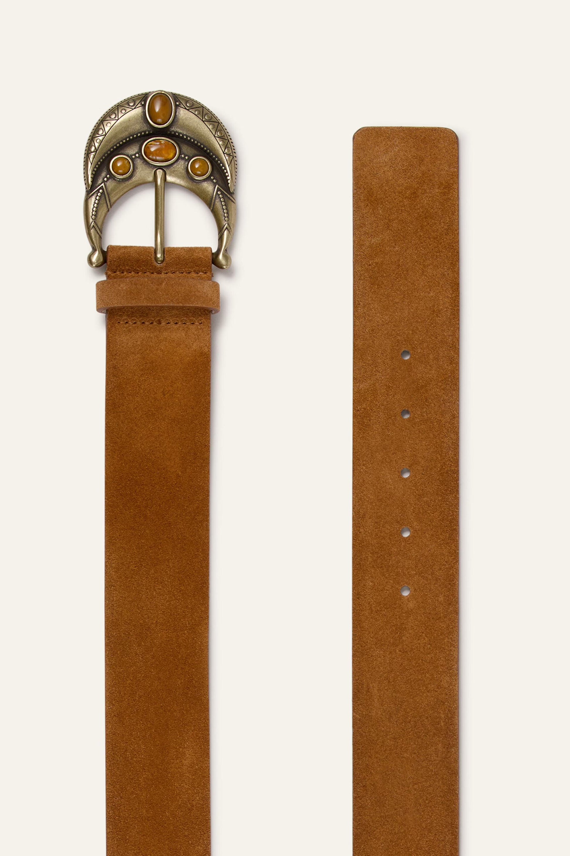 ba&sh Wide Belt Bolbi Brown
