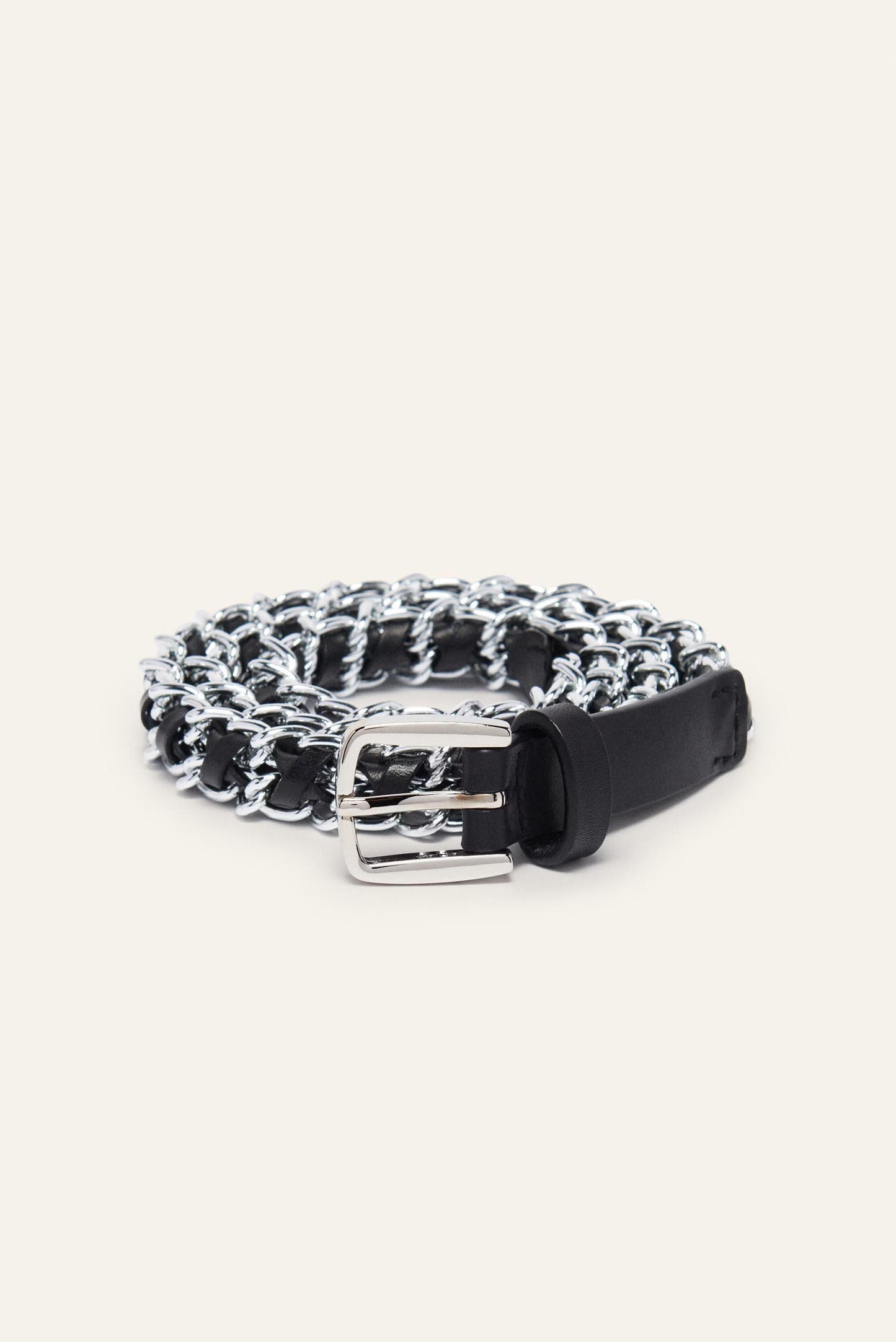 ba&sh Metal Belt Brooke Gray