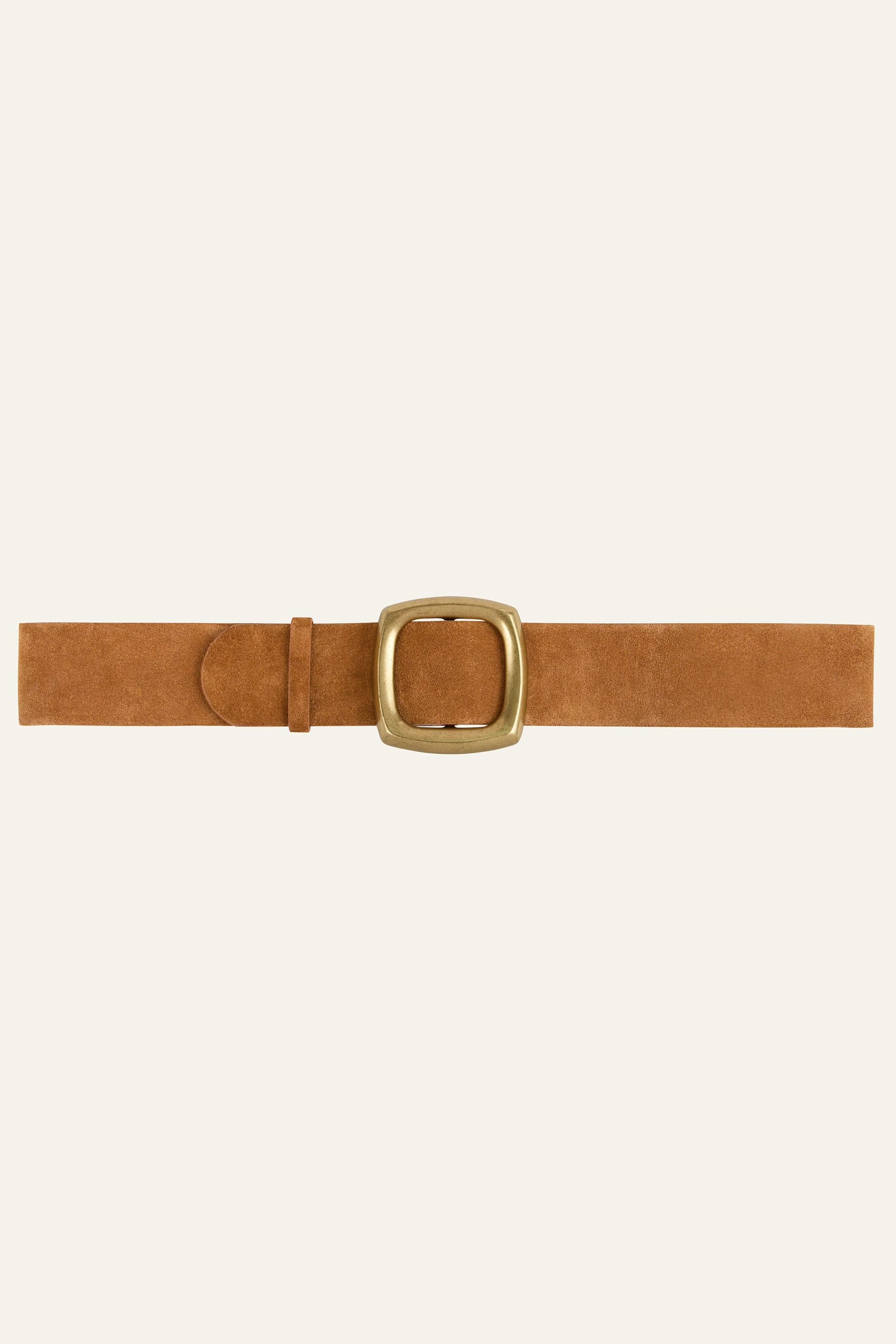 ba&sh Wide Belt Bianca Brown
