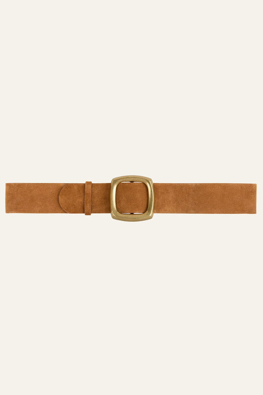 ba&sh Wide Belt Bianca Brown