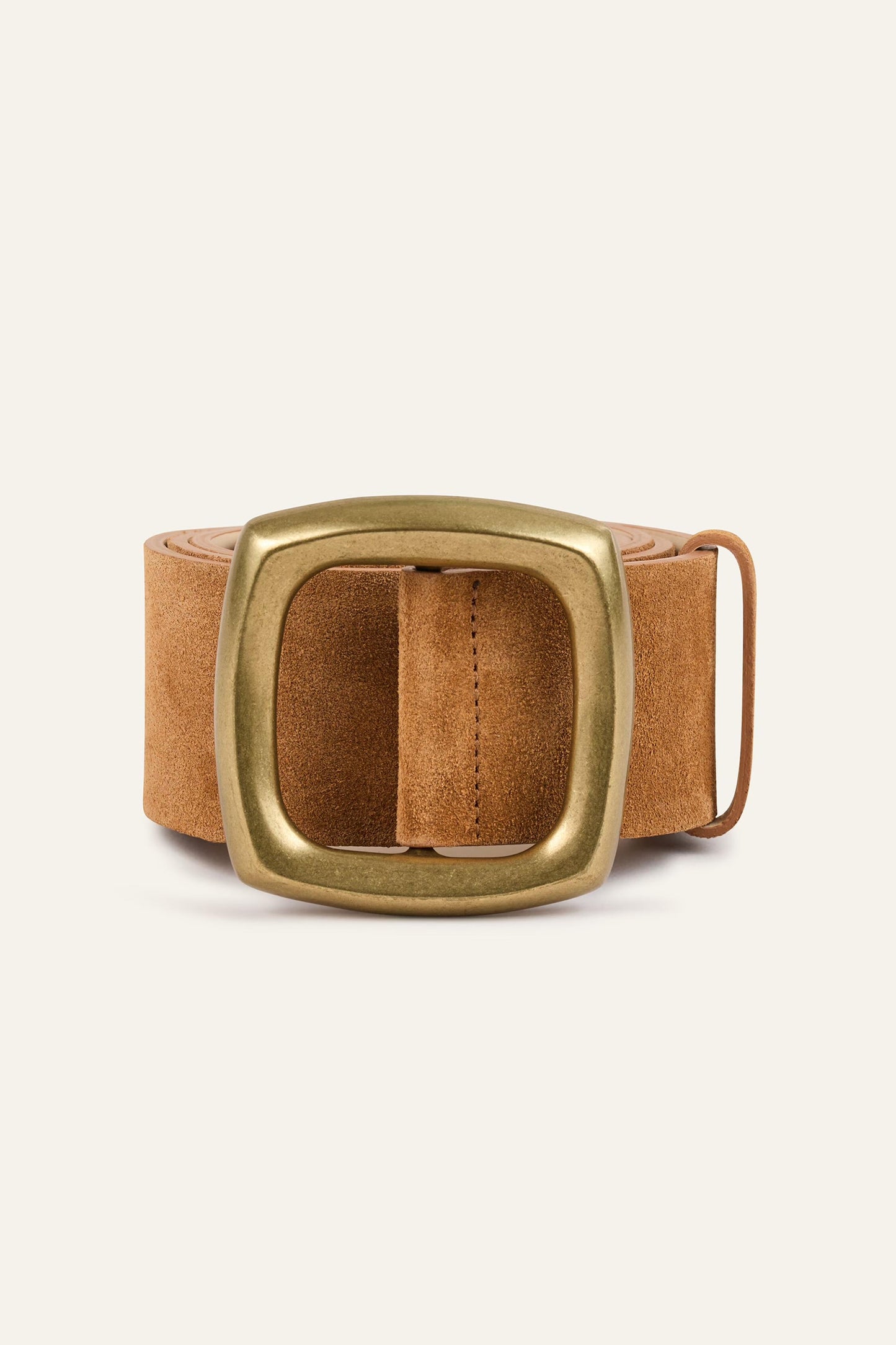 ba&sh Wide Belt Bianca Brown