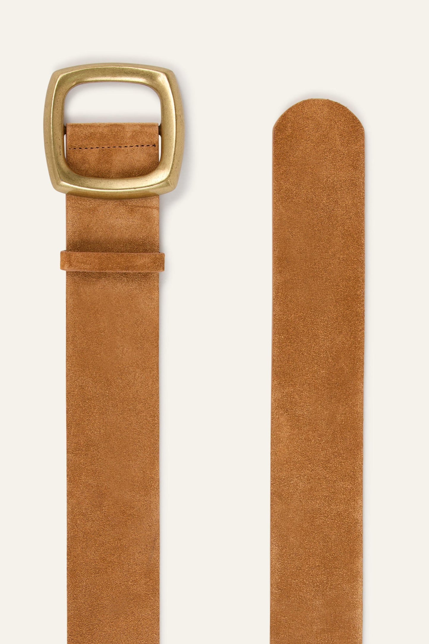 ba&sh Wide Belt Bianca Brown
