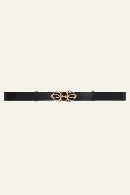 ba&sh Belt With Finely Crafted Buckle Bilissi Black