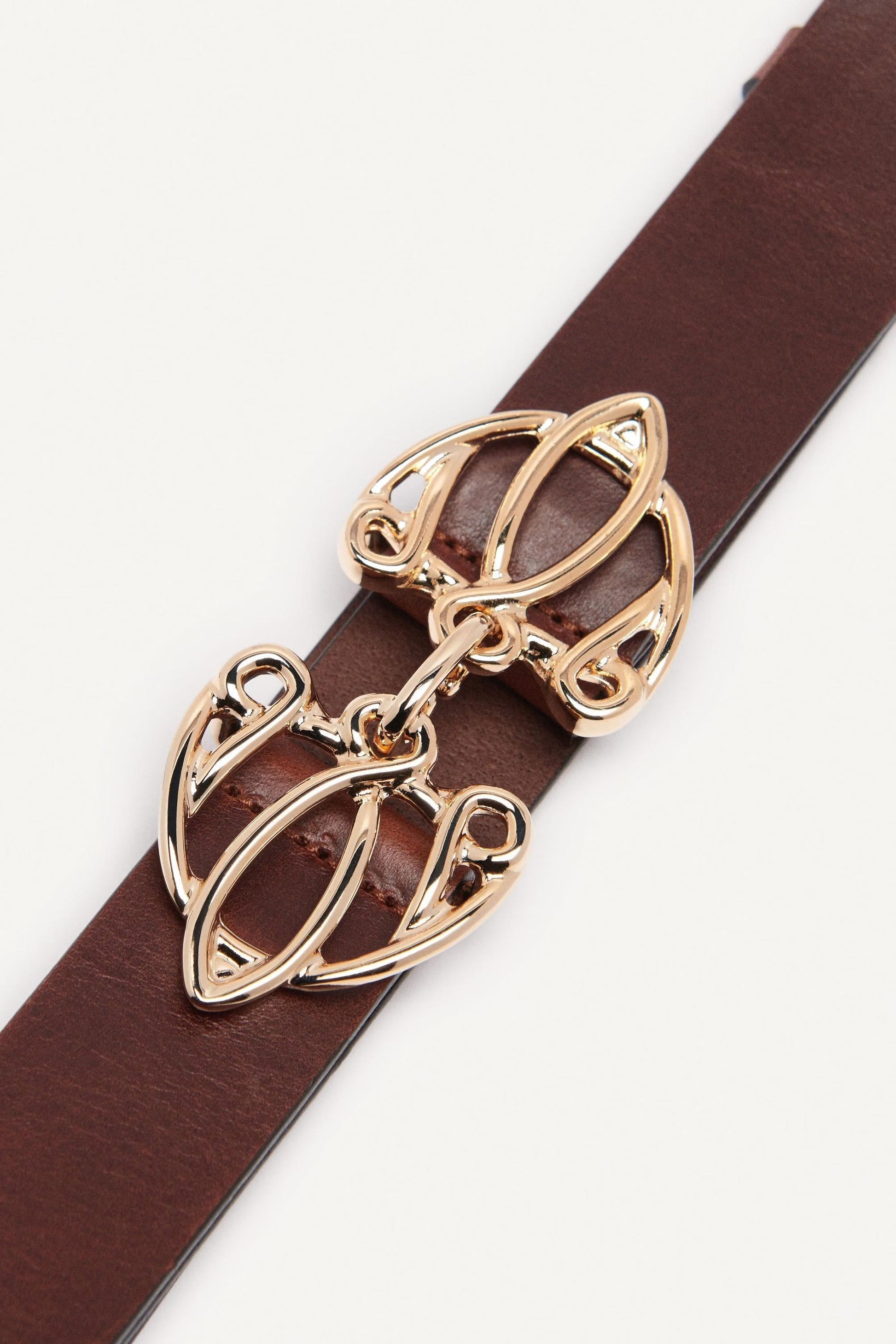 ba&sh Belt With Finely Crafted Buckle Bilissi Brown