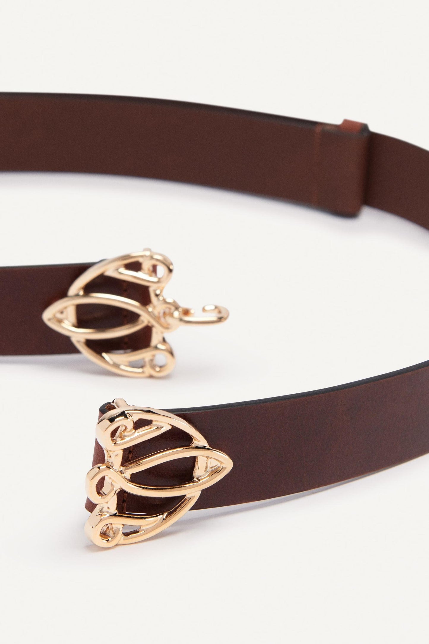 ba&sh Belt With Finely Crafted Buckle Bilissi Brown