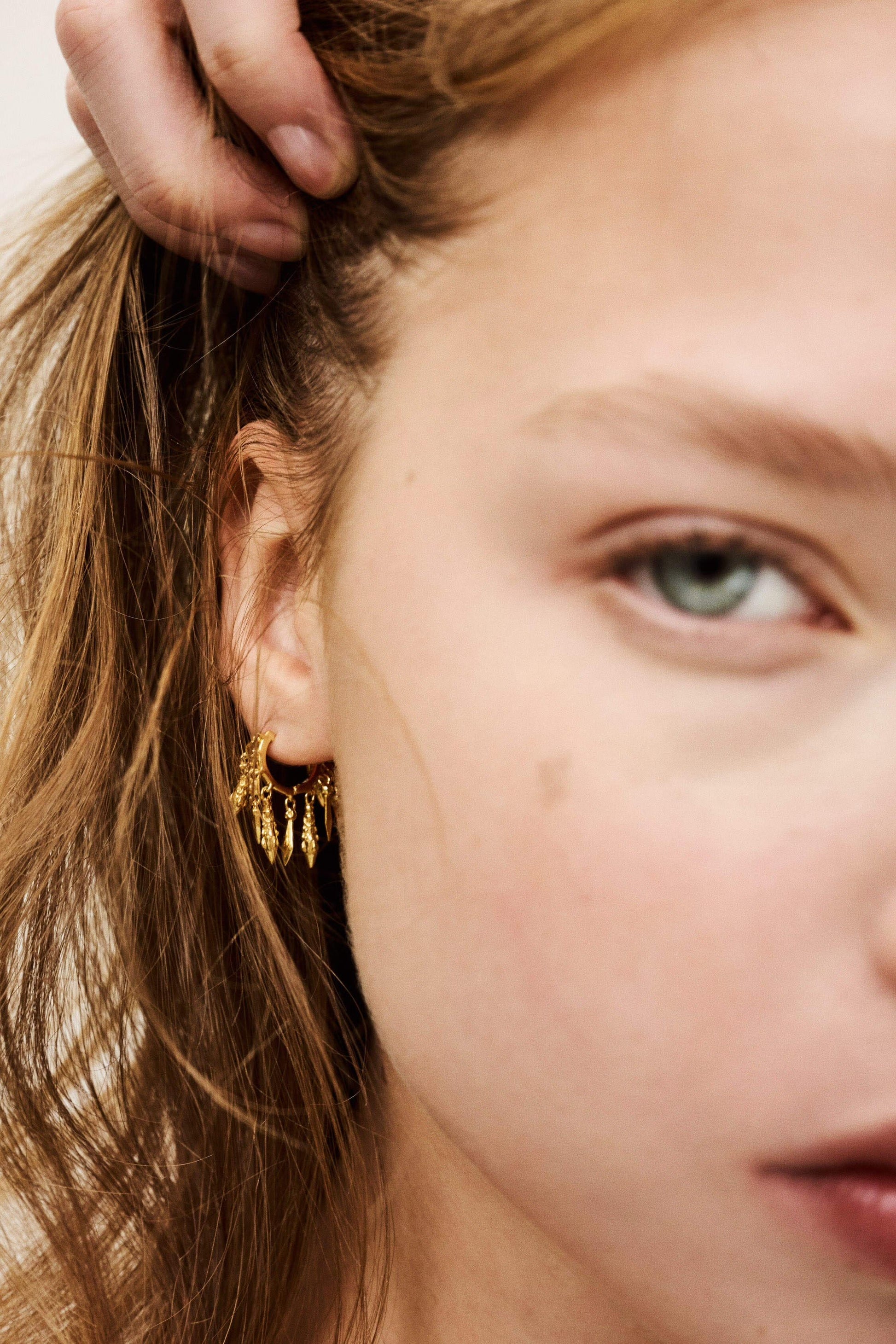 ba&sh Hoop Earring Mina Gold