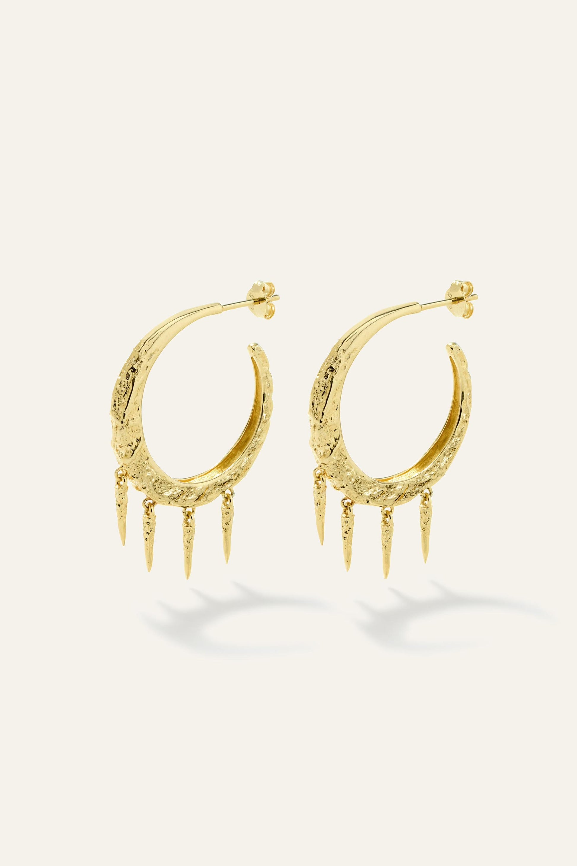 ba&sh Hoop Earrings Alena Gold