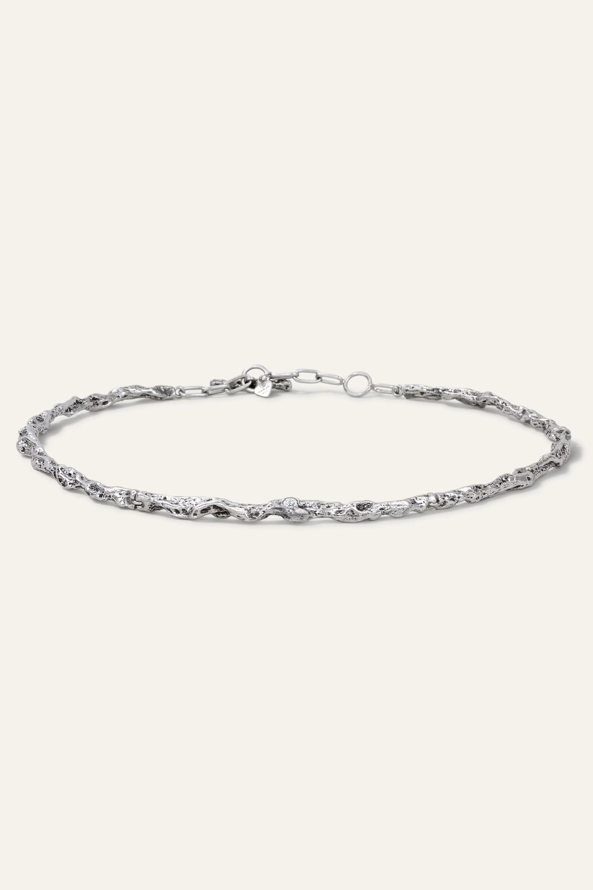 ba&sh Zircon Chain Necklace Wendy Gray