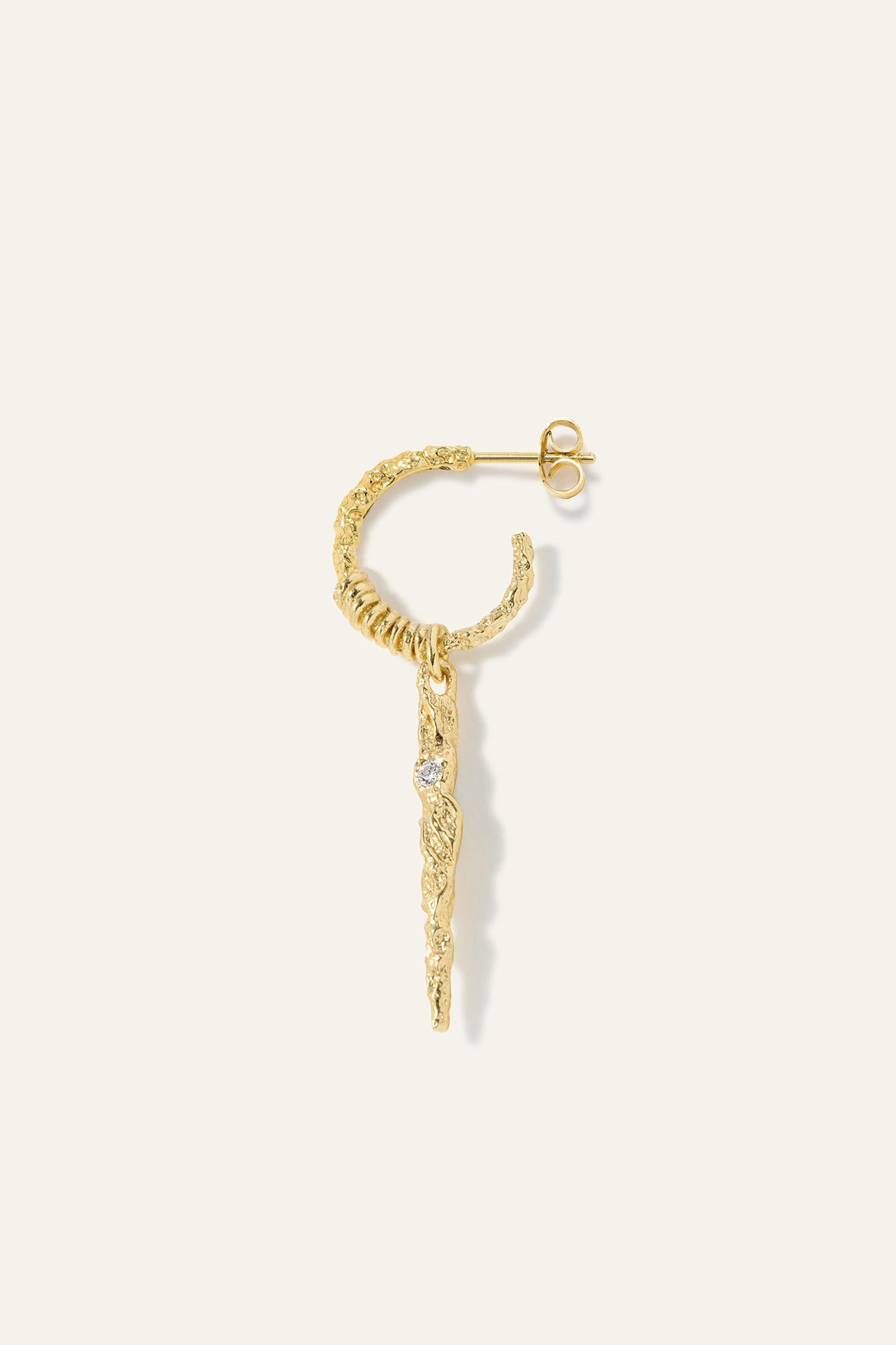 ba&sh Zircon Earring Oudi Gold