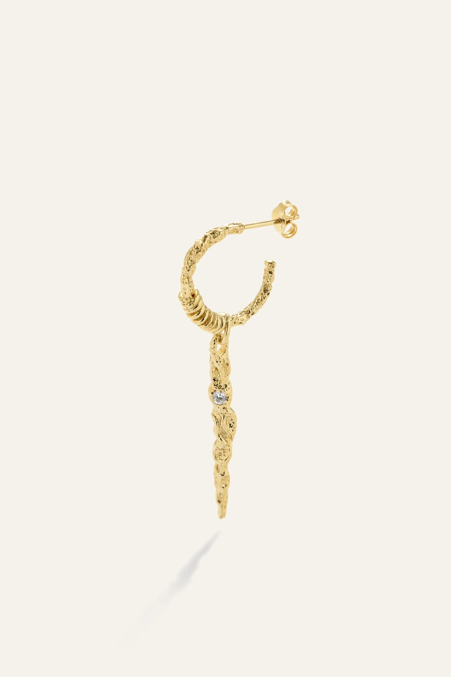 ba&sh Zircon Earring Oudi Gold