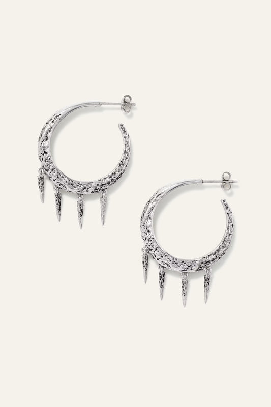 ba&sh Hoop Earrings Alena Gray