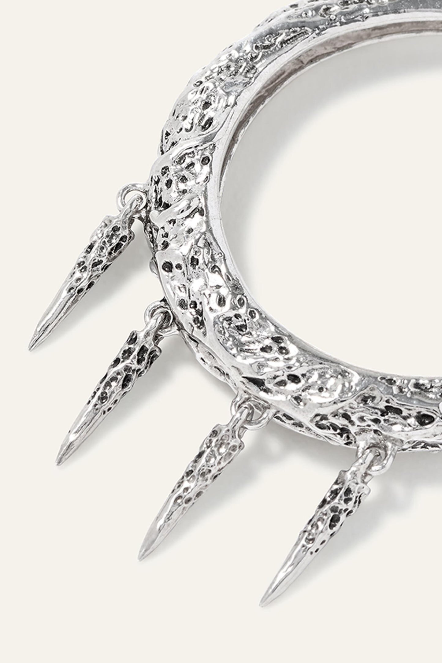ba&sh Hoop Earrings Alena Gray