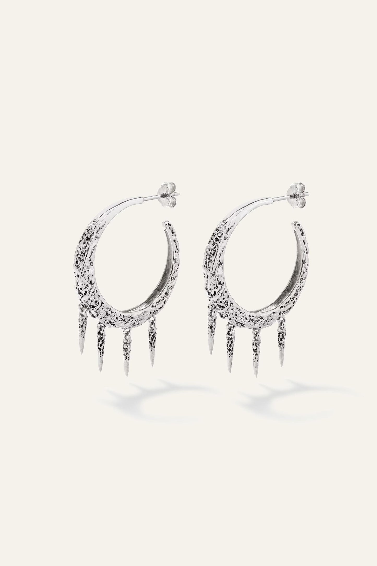 ba&sh Hoop Earrings Alena Gray