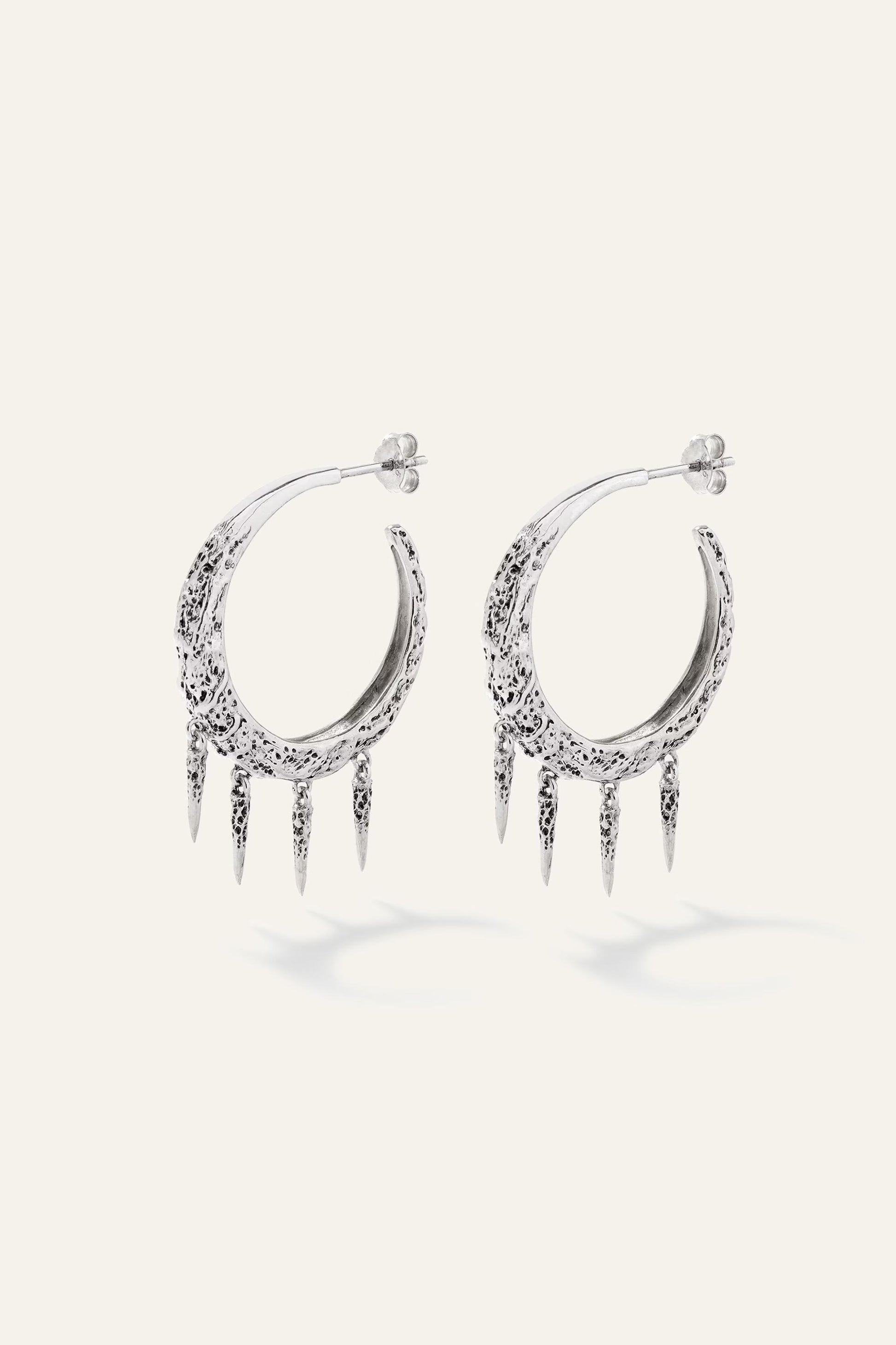ba&sh Hoop Earrings Alena Gray