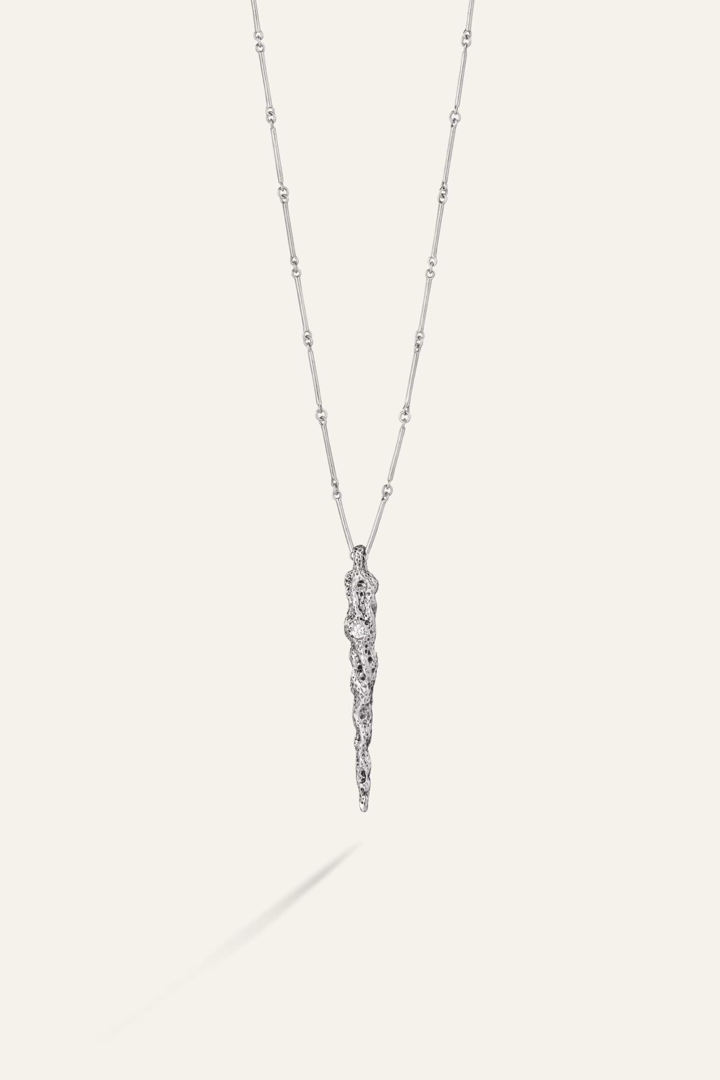 ba&sh Long Zircon Necklace Angela Gray