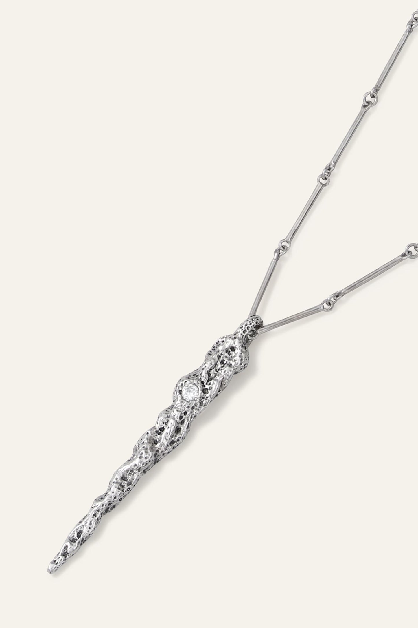 ba&sh Long Zircon Necklace Angela Gray