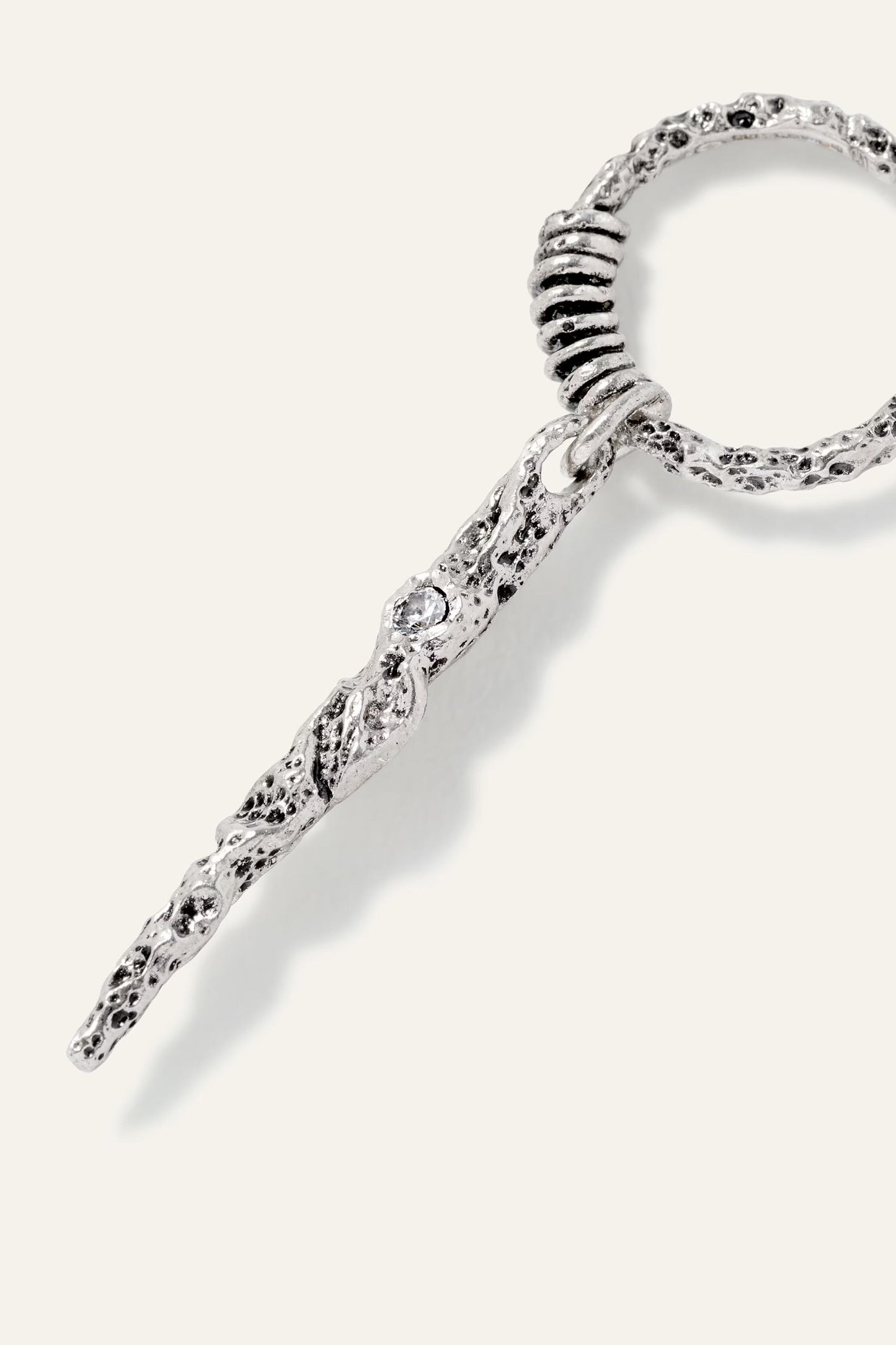 ba&sh Zircon Earring Oudi Gray