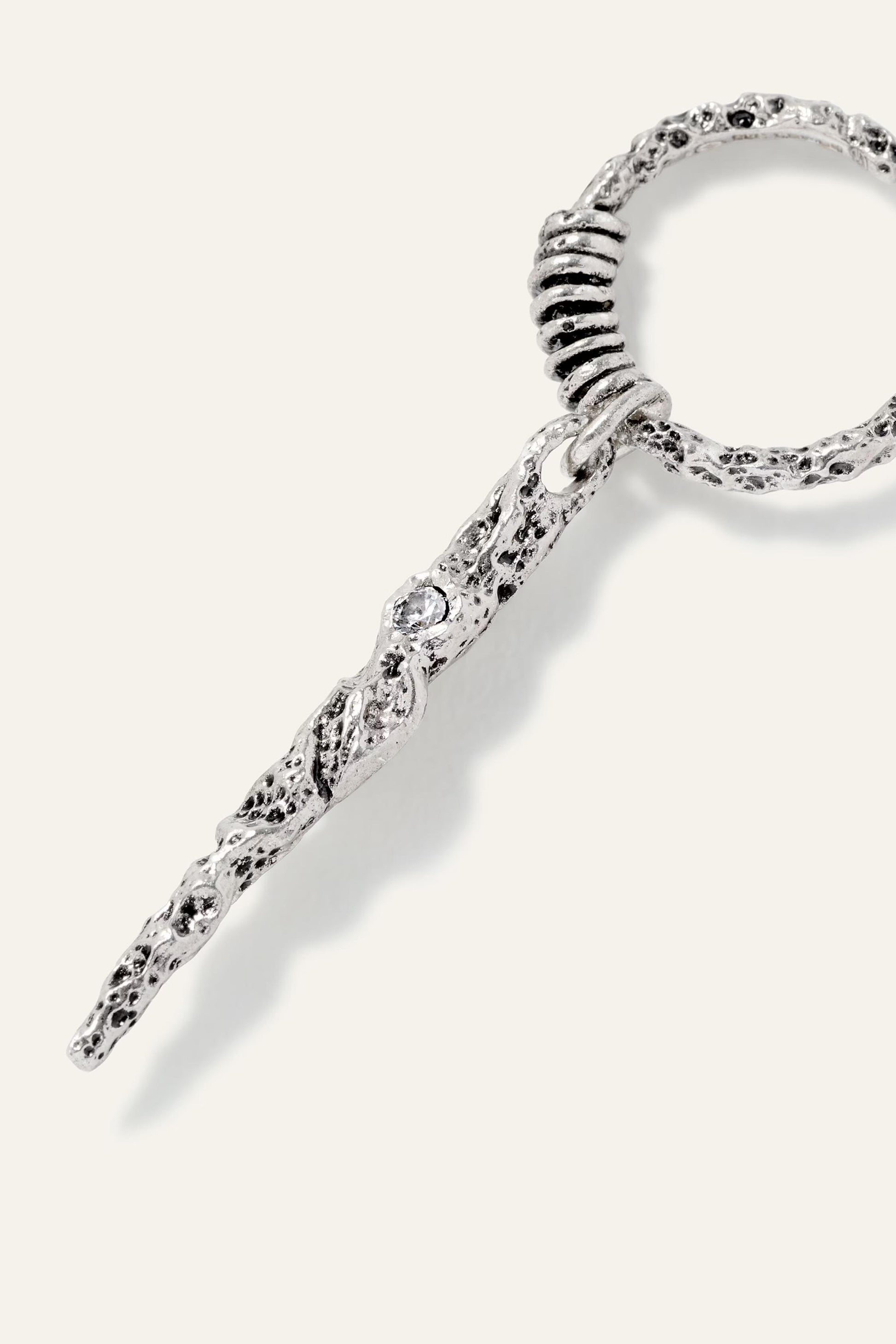 ba&sh Zircon Earring Oudi Gray