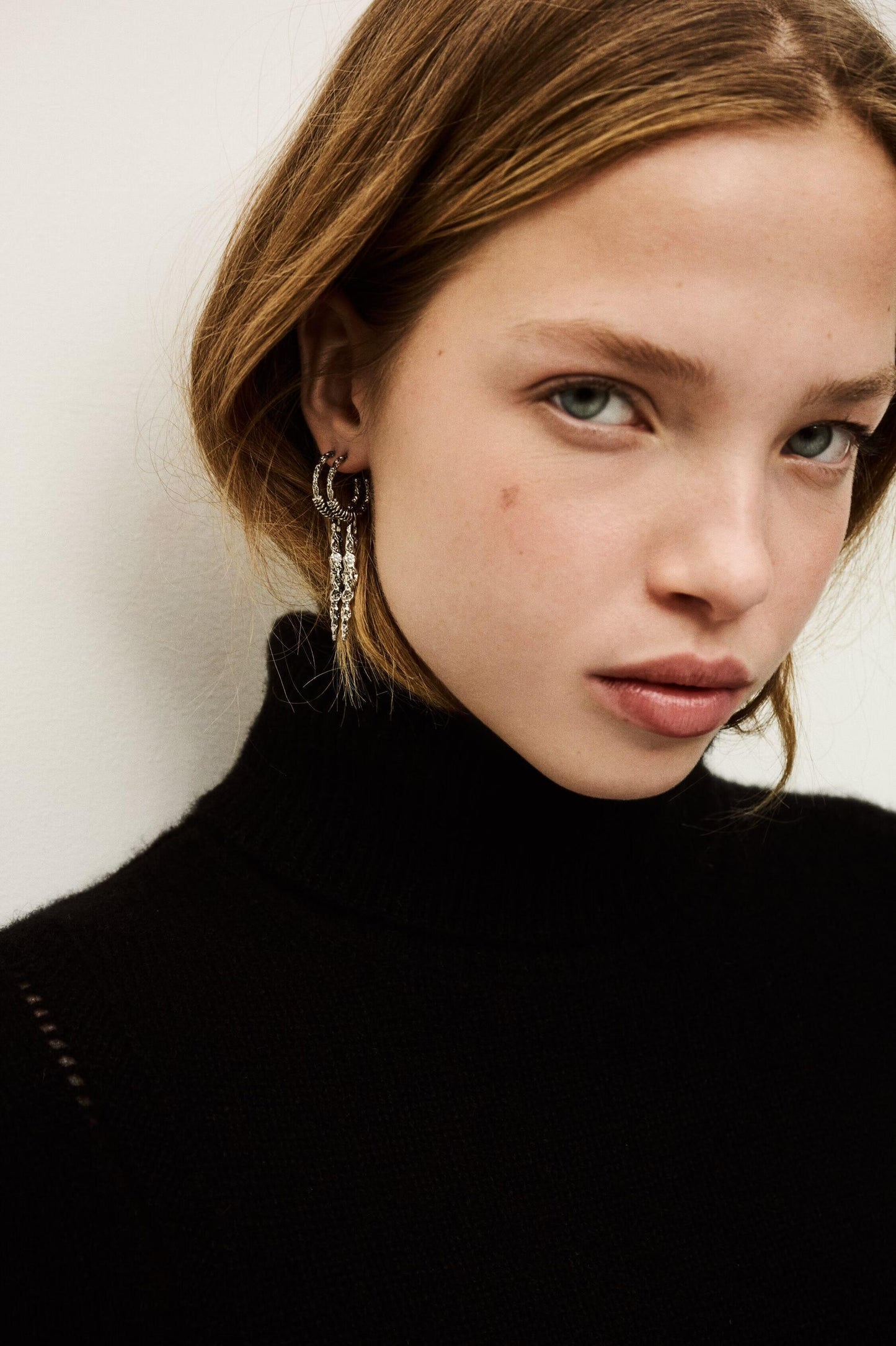 ba&sh Zircon Earring Oudi Gray