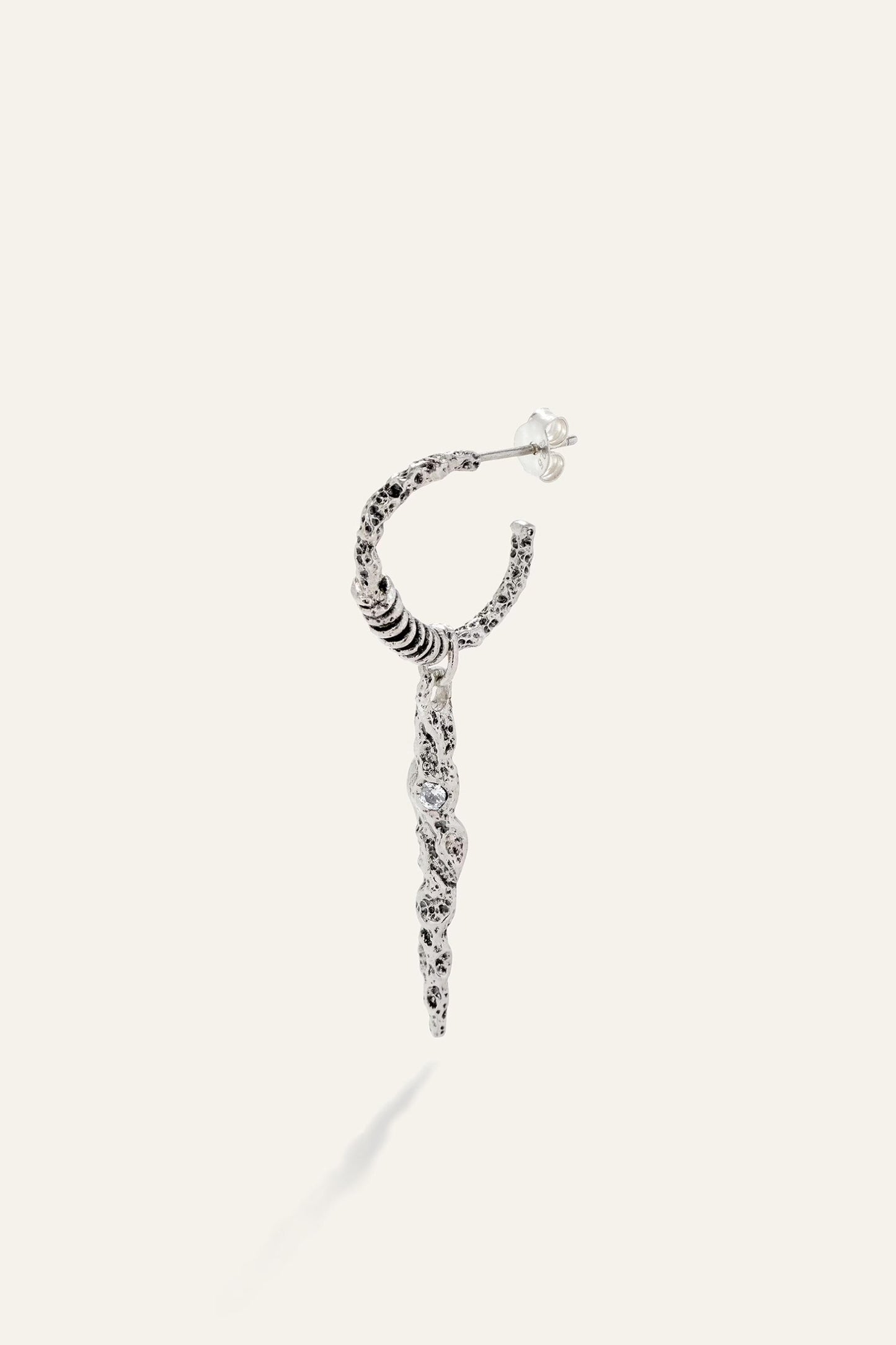 ba&sh Zircon Earring Oudi Gray