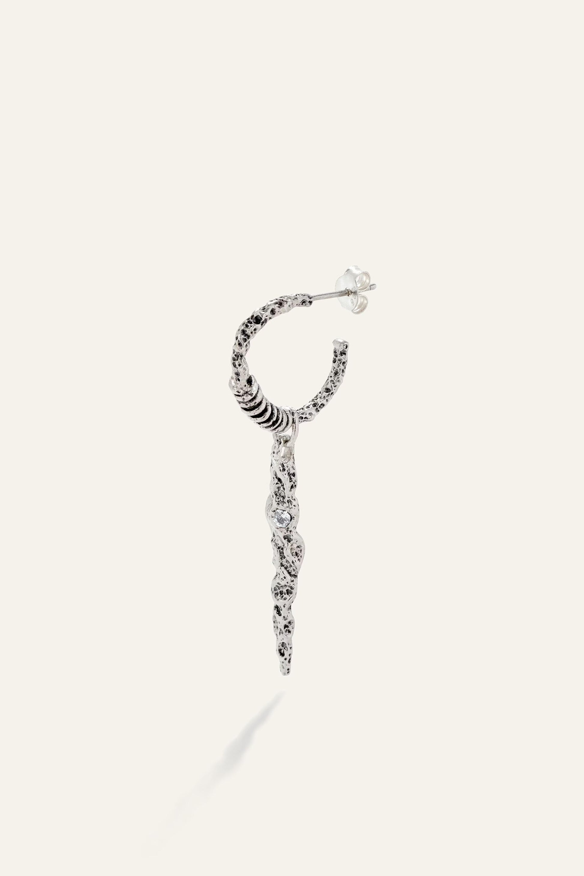 ba&sh Zircon Earring Oudi Gray