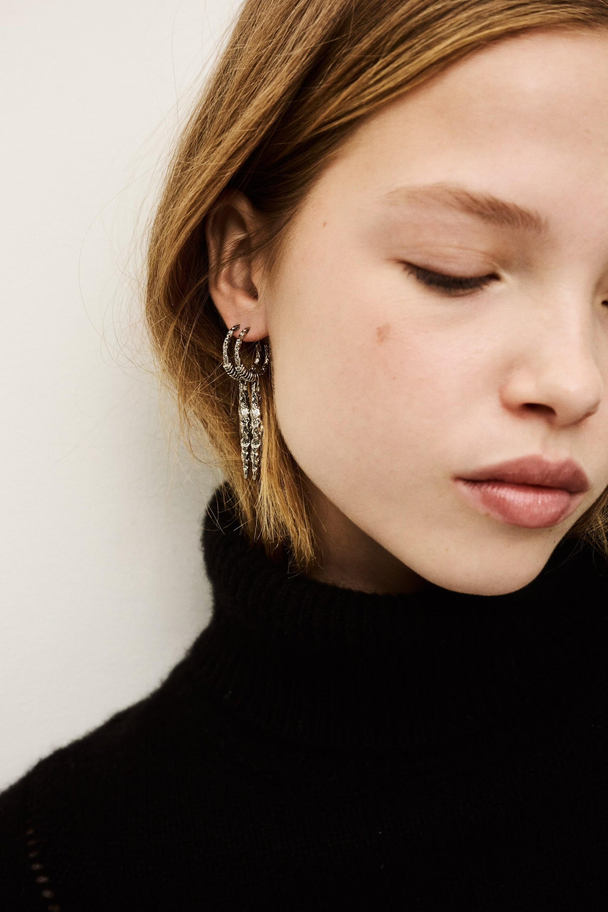 ba&sh Zircon Earring Oudi Gray