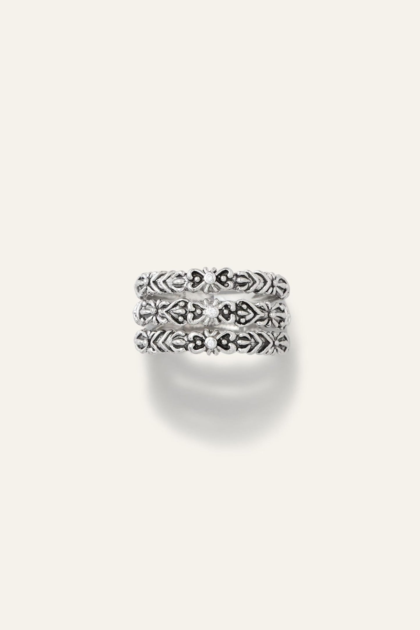 ba&sh Zircon Ring Prince Gray