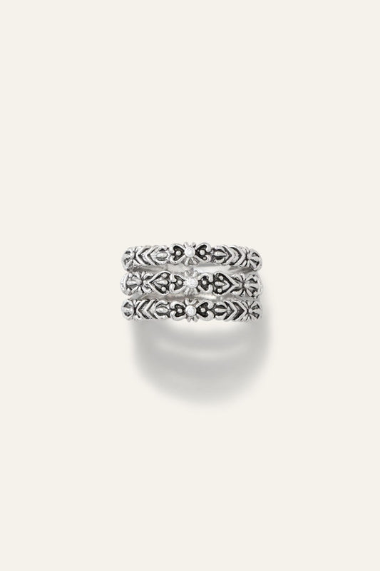 ba&sh Zircon Ring Prince Gray
