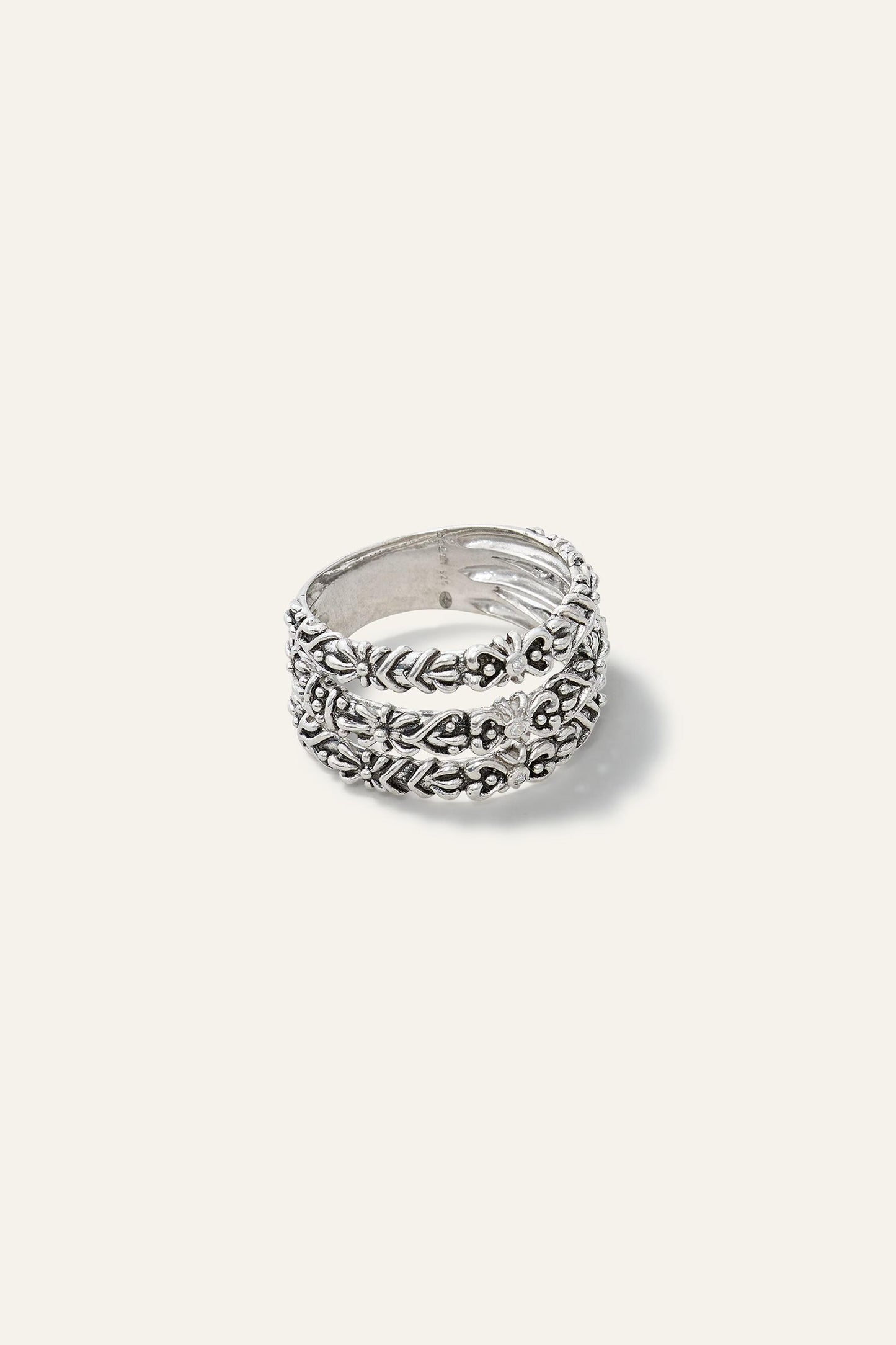 ba&sh Zircon Ring Prince Gray