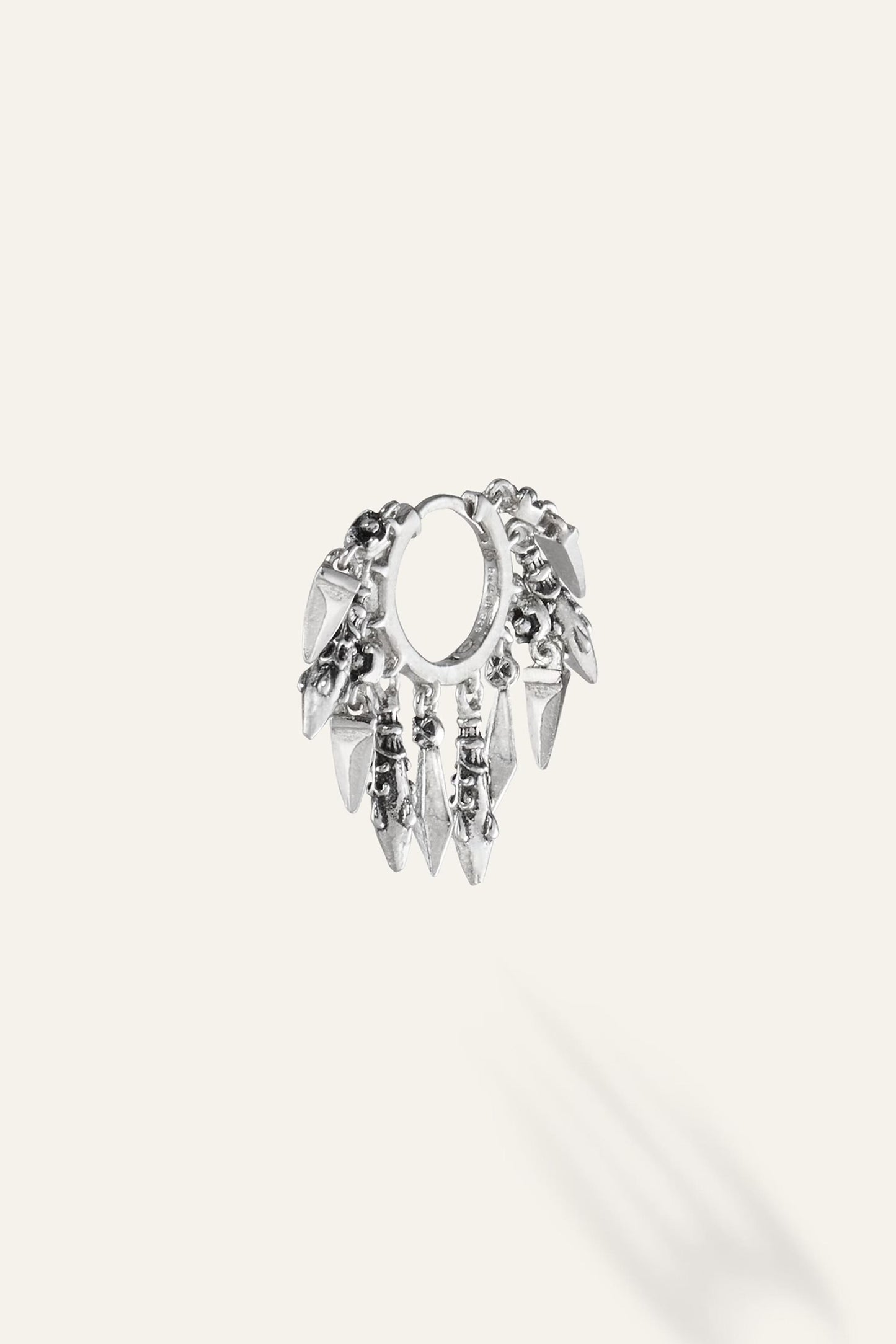 ba&sh Hoop Earring Mina Gray