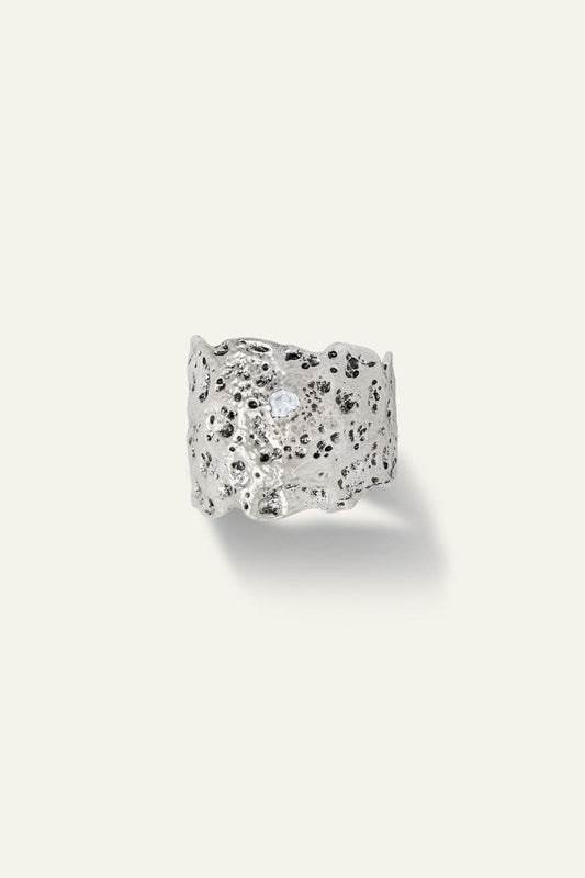 ba&sh Zircon Ring Anae Gray