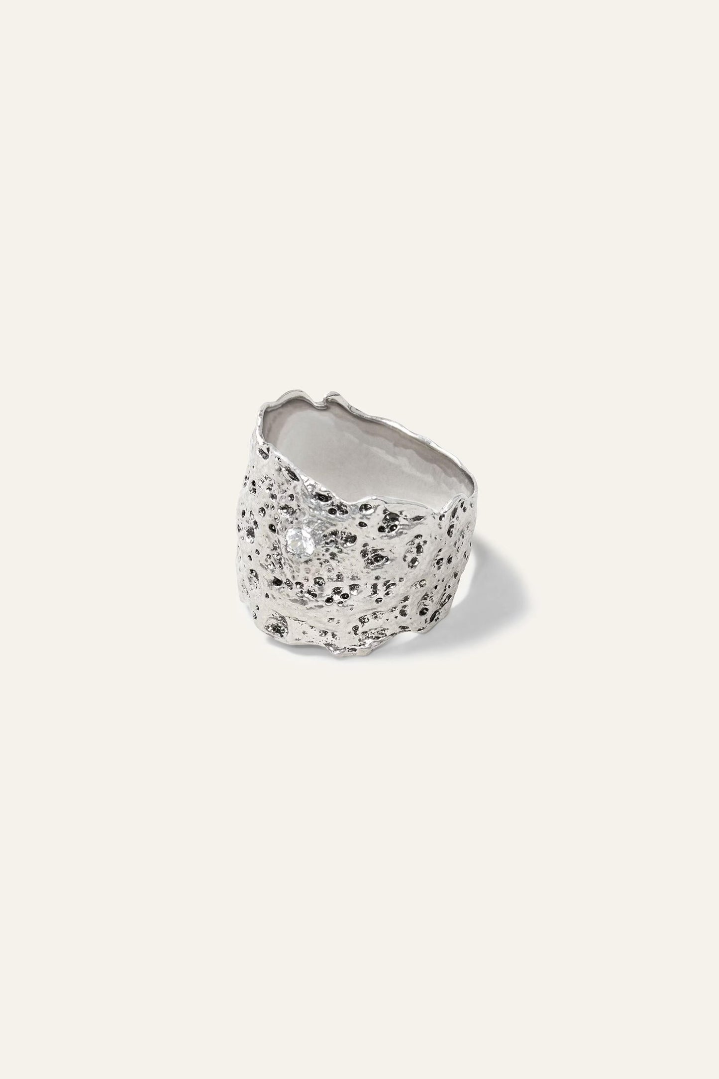 ba&sh Zircon Ring Anae Gray