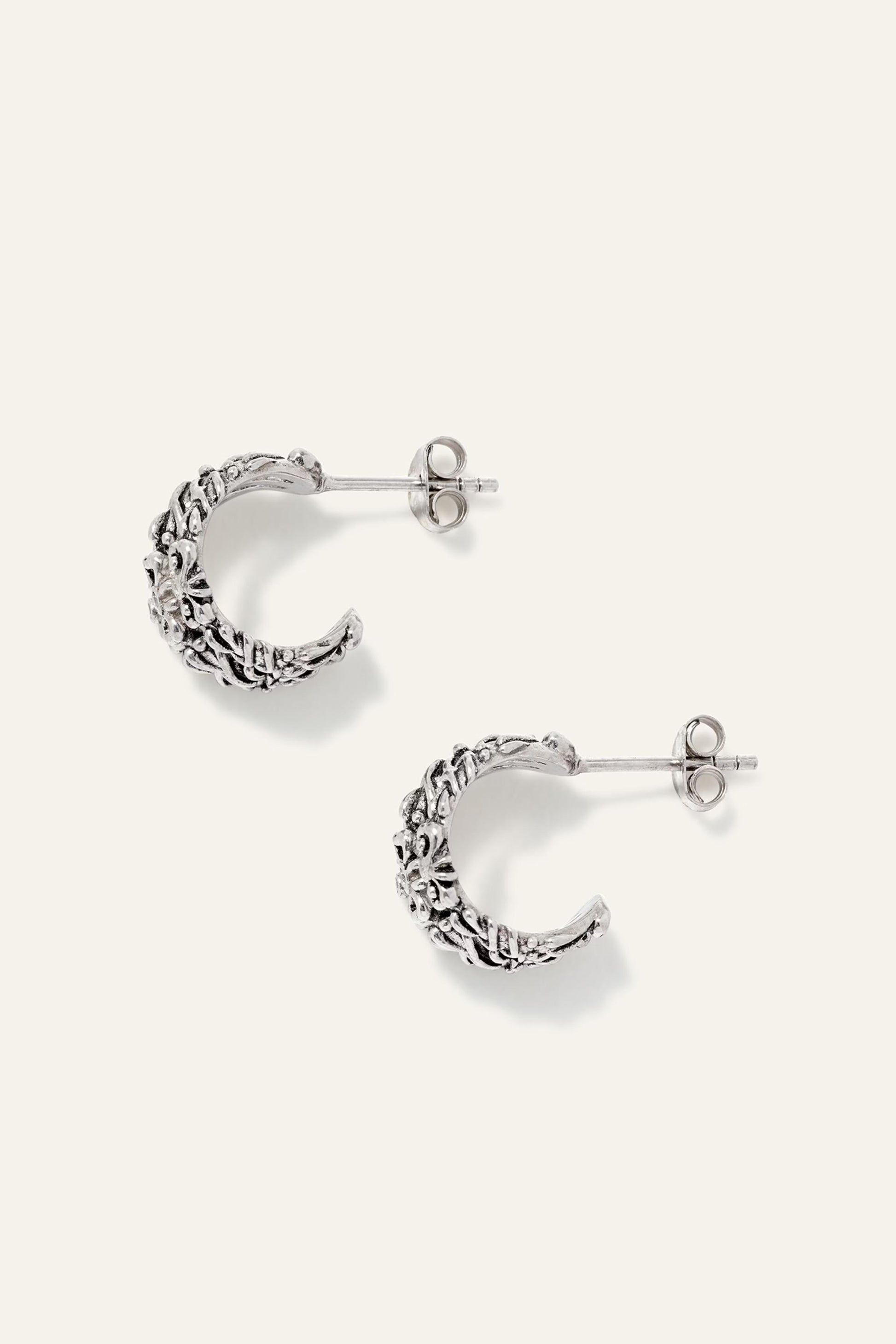 ba&sh Zircon Earrings Perrine Gray