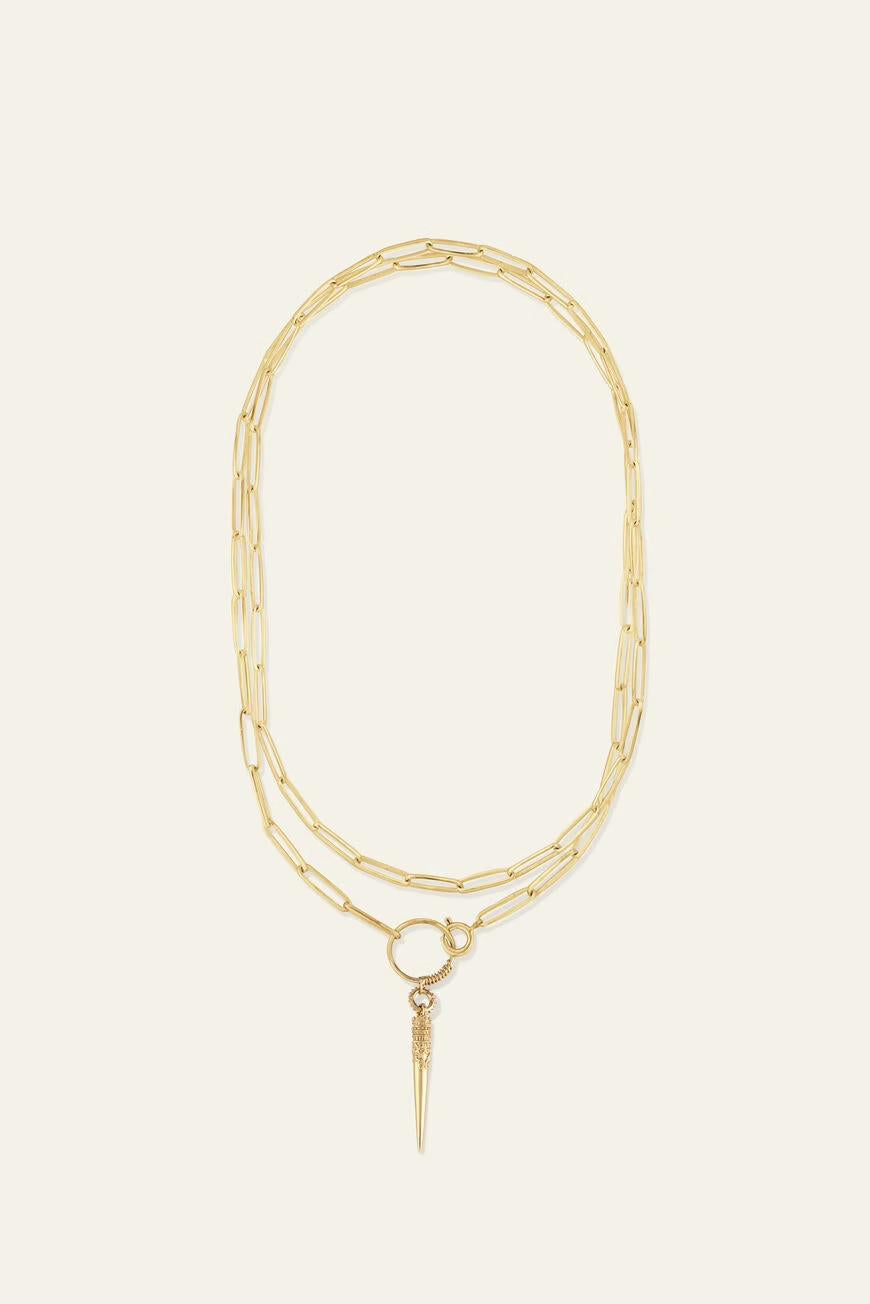 ba&sh Chain Necklace Naomie Gold