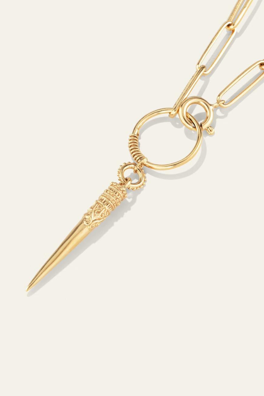 ba&sh Chain Necklace Naomie Gold