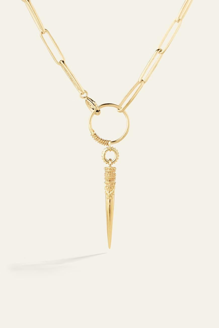 ba&sh Chain Necklace Naomie Gold