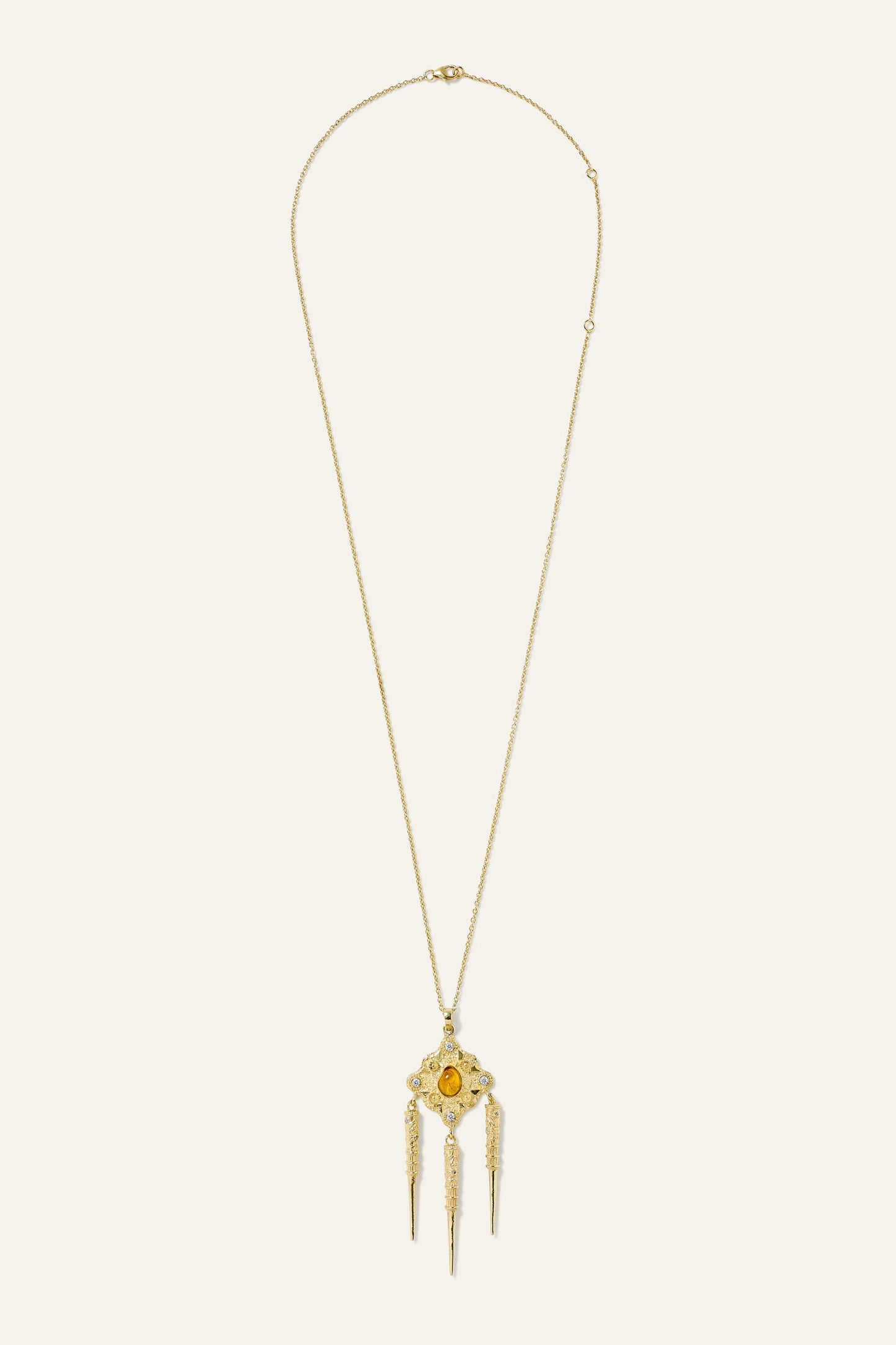 ba&sh Bohemian Style Necklace Noor Gold