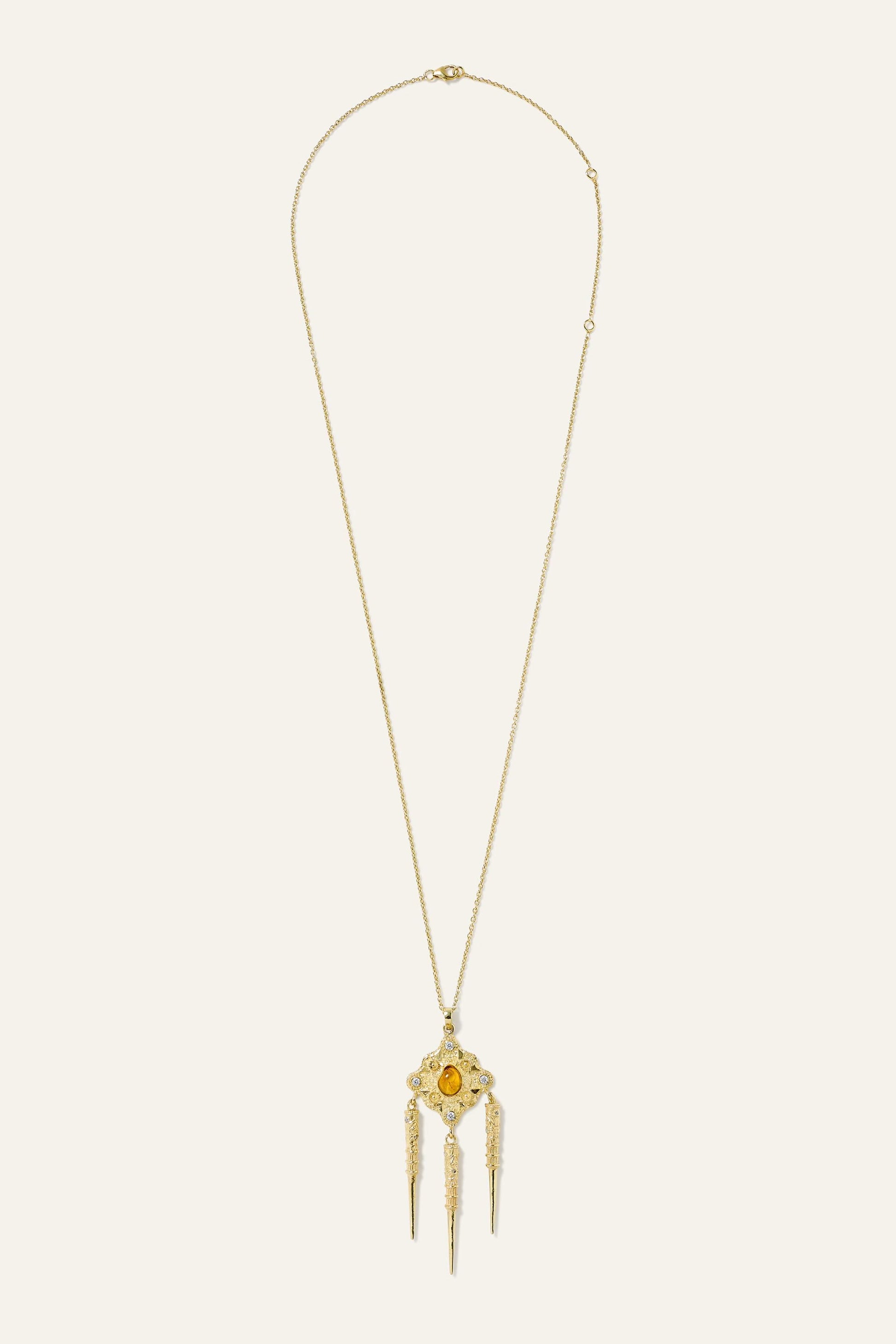 ba&sh Bohemian Style Necklace Noor Gold