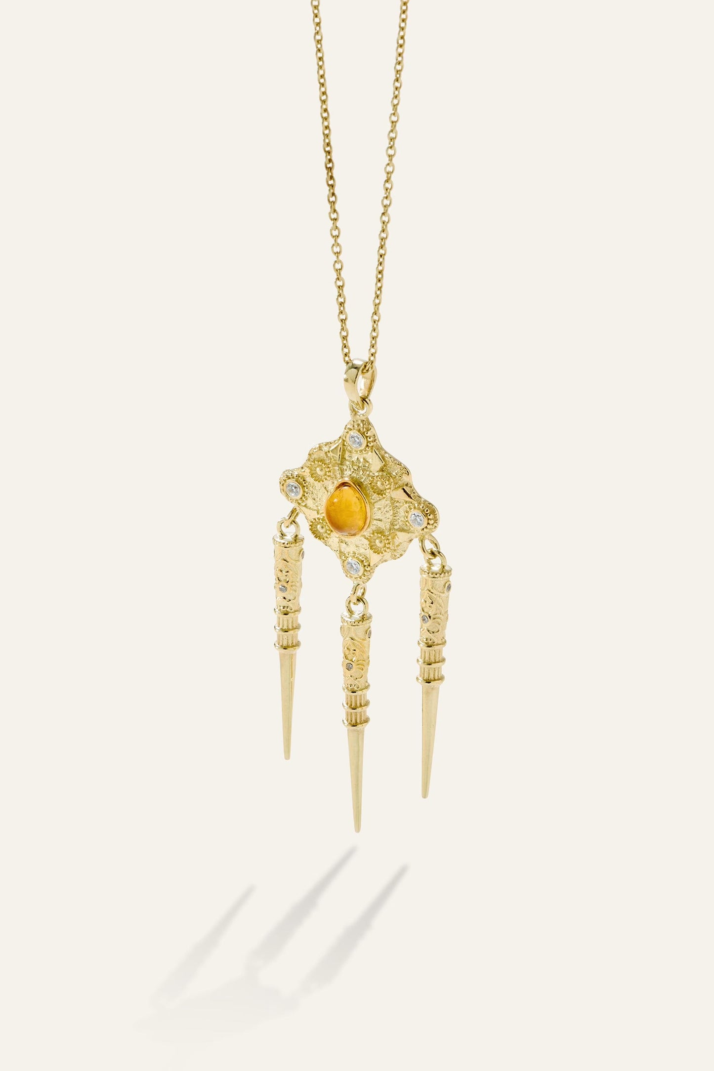 ba&sh Bohemian Style Necklace Noor Gold