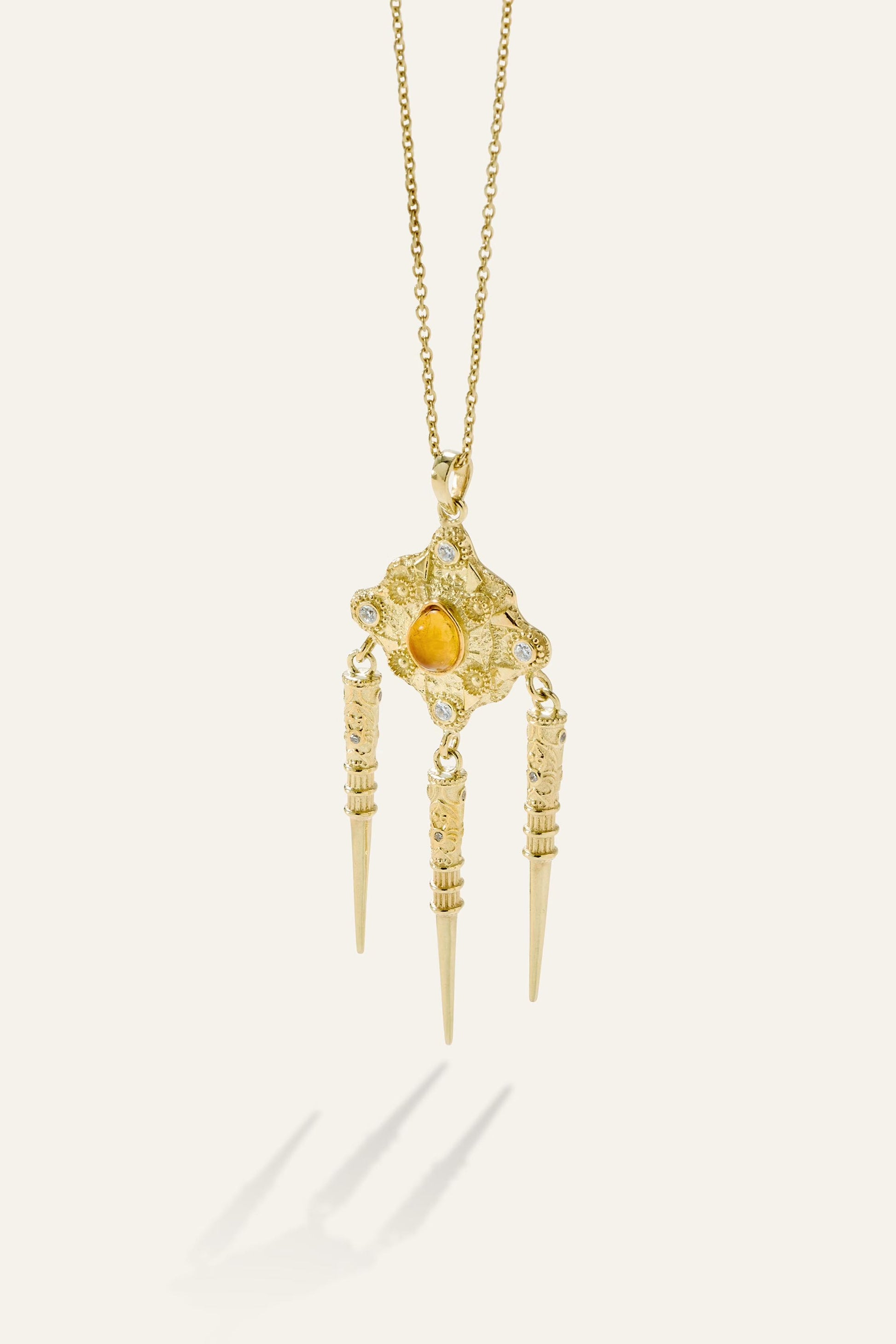 ba&sh Bohemian Style Necklace Noor Gold