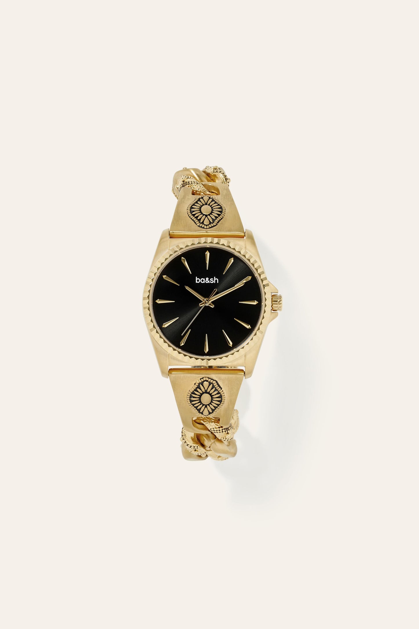 ba&sh Watch Reset Black