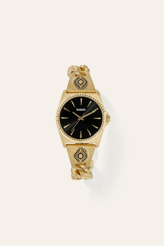 ba&sh Watch Reset Black