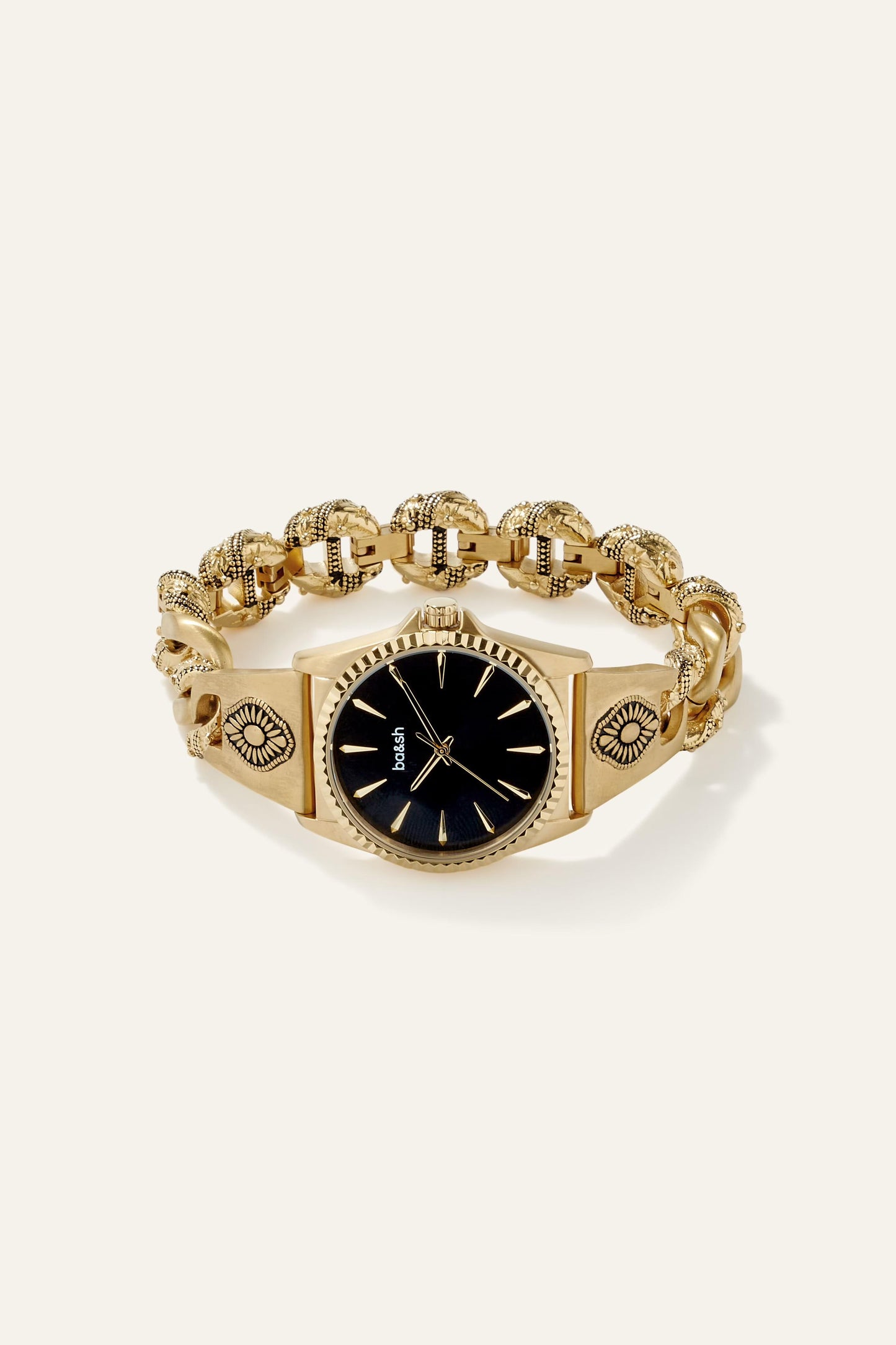 ba&sh Watch Reset Black