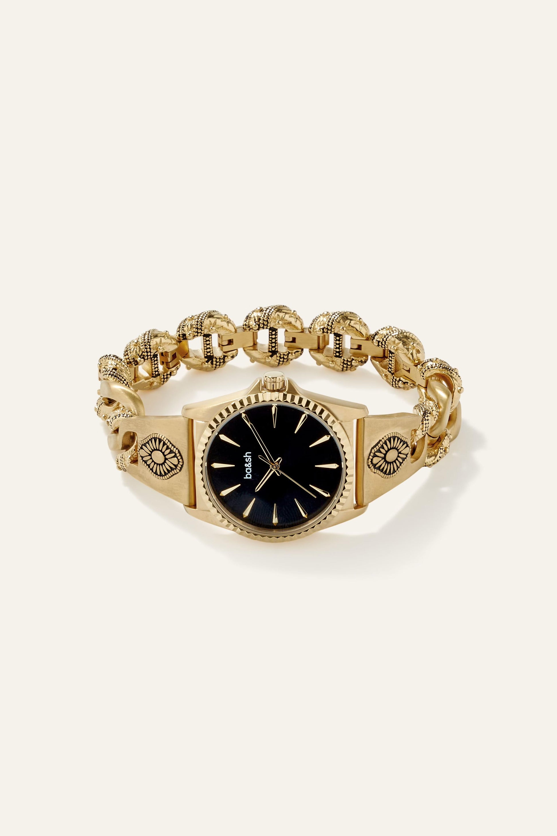 ba&sh Watch Reset Black